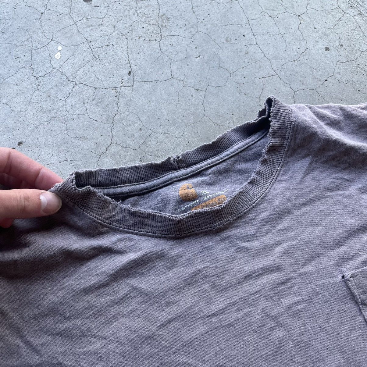 Carhartt × Vintage Thrashed Carhartt Tee Size US XL / EU 56 / 4 - 5 Thumbnail