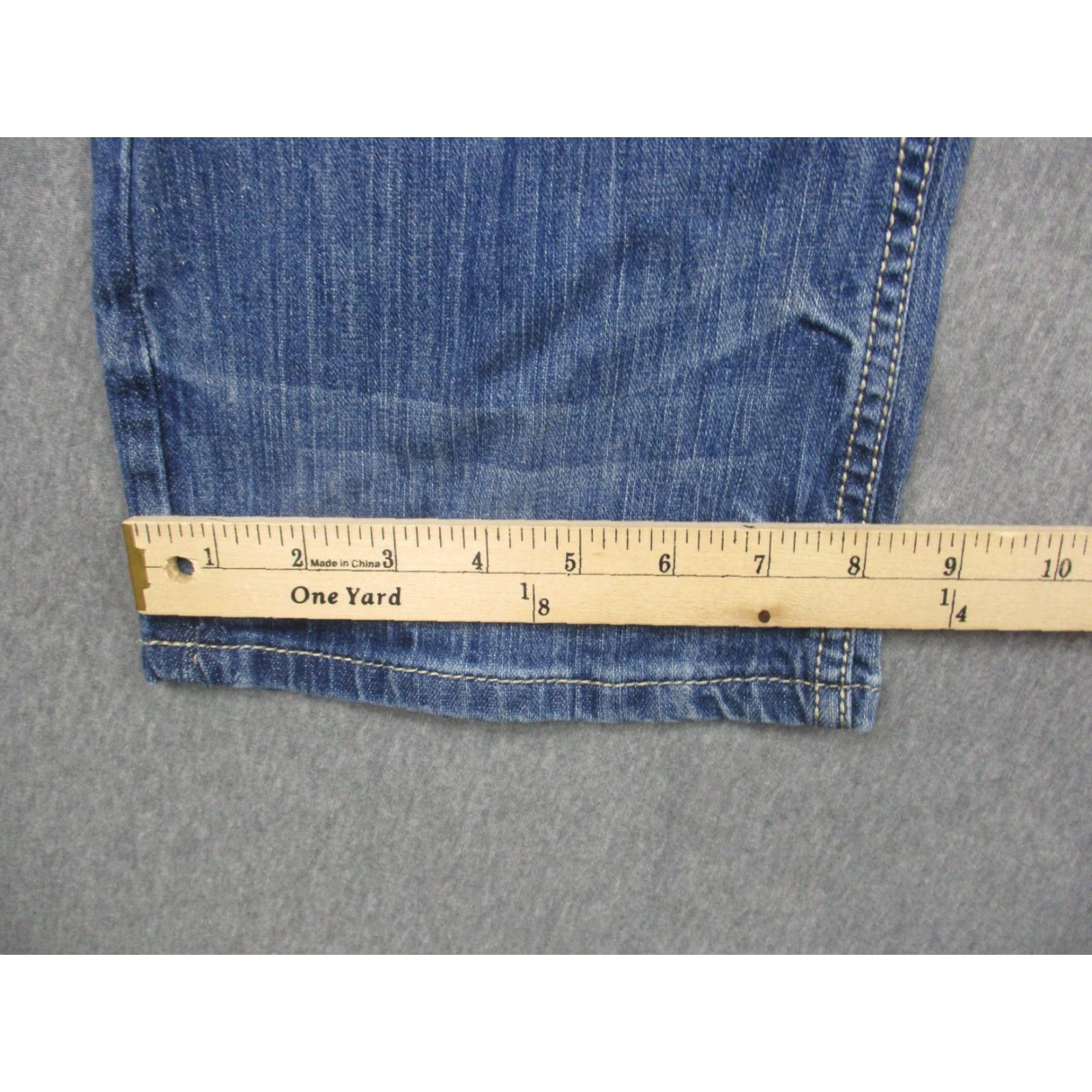 Cody James Cody James Jeans Mens 33x32 Blue Dryden Straight Leg Denim Stretch Classic Style Mens Jeans Blue Straight Leg Cotton Spandex Cowboy 90s? Size US 33 - 6 Thumbnail