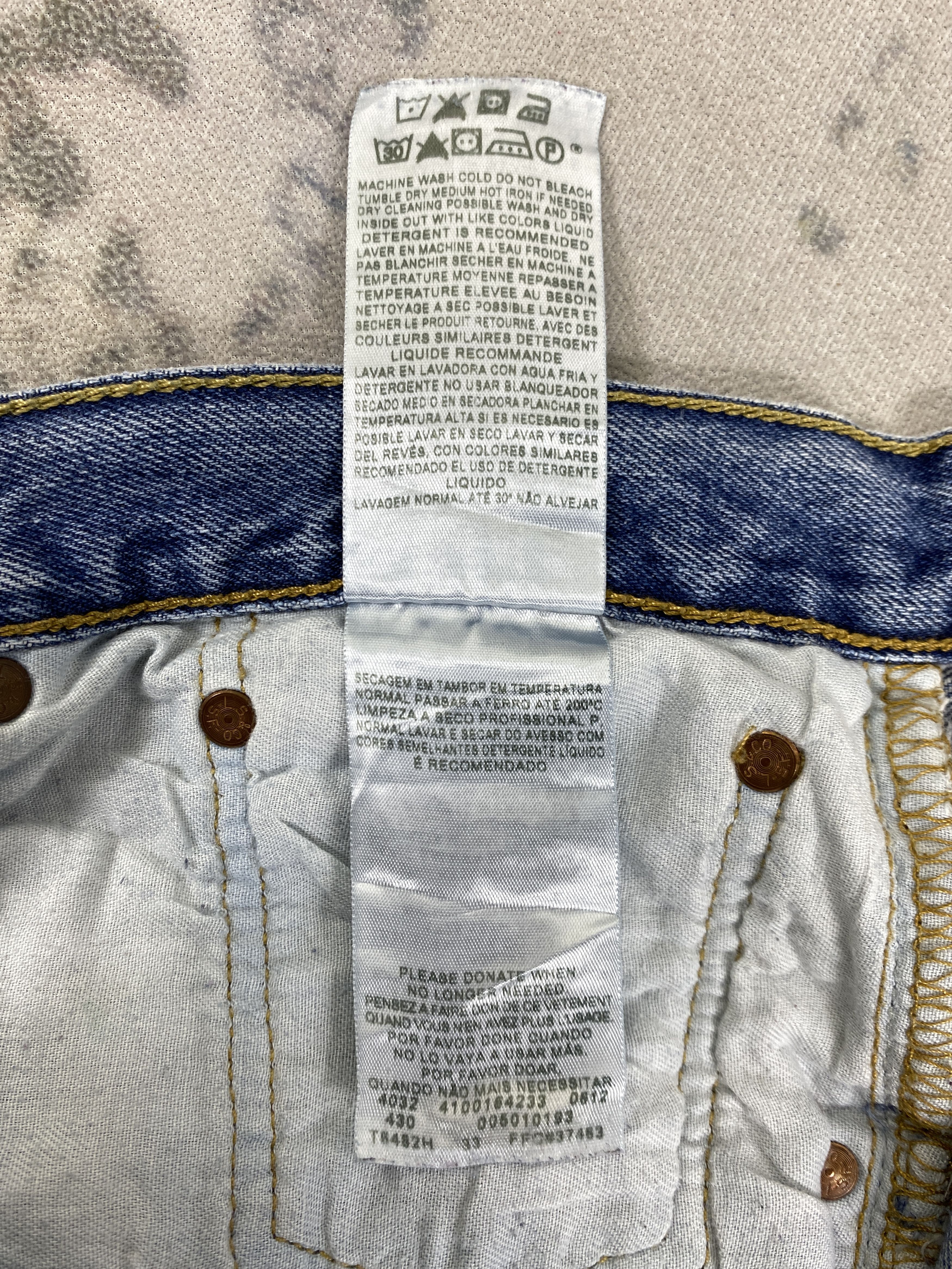 Levi's Blue Vintage Levi's 501 Jeans 37x32 Denim -JN1591 Size US 36 / EU 52 - 11 Thumbnail
