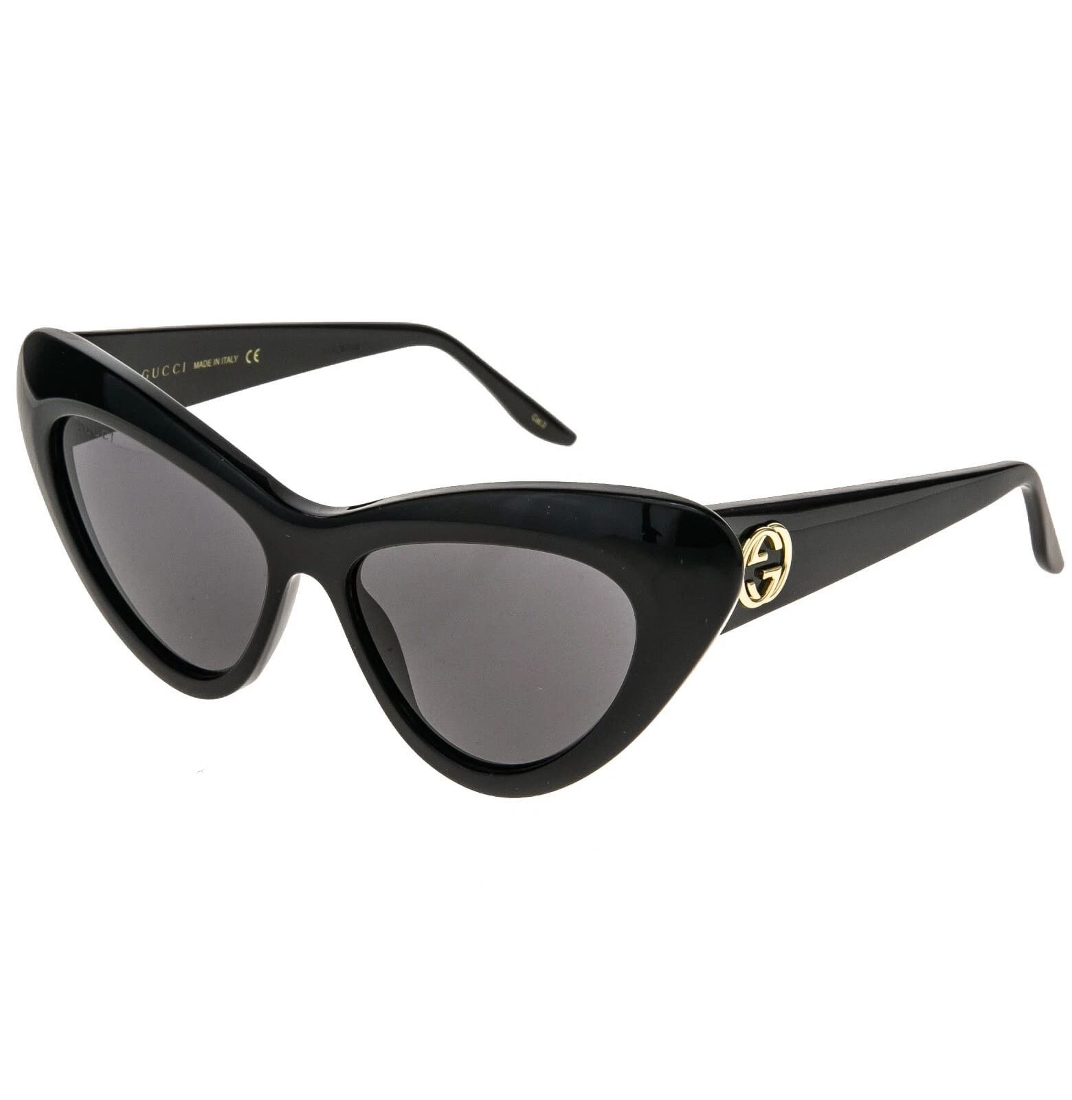 Gucci GUCCI Gg0895s 0895 Black Cat Eye Runway 001 Retro Fashion Size ONE SIZE - 8 Thumbnail