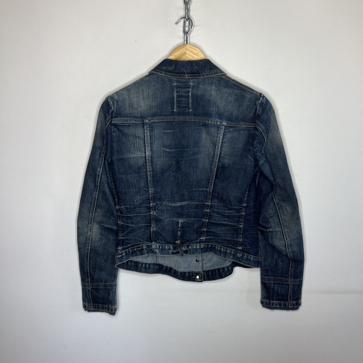Marithe + Francois Girbaud Vintage Marithe Francois Girbaud Denim Jeans Jacket 30 USA Size M / US 6-8 / IT 42-44 - 6 Thumbnail