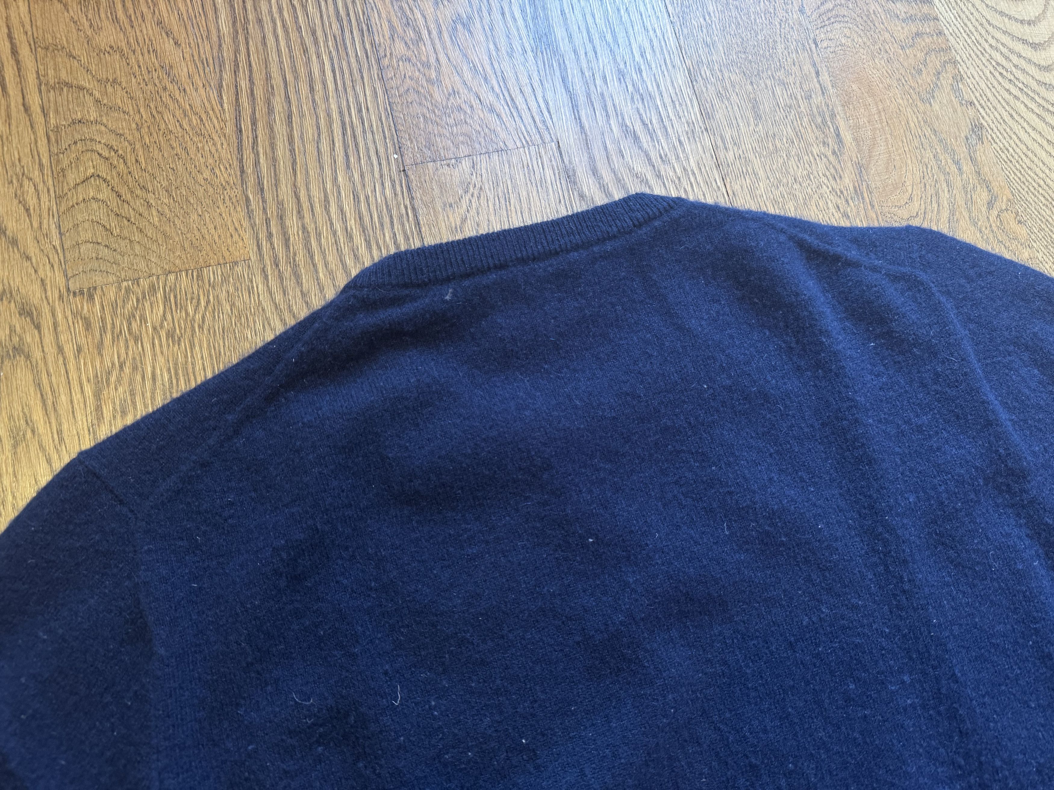 J.Crew J.Crew Men's Cashmere Sweater Navy Blue Size Large Size US L / EU 52-54 / 3 - 4 Thumbnail