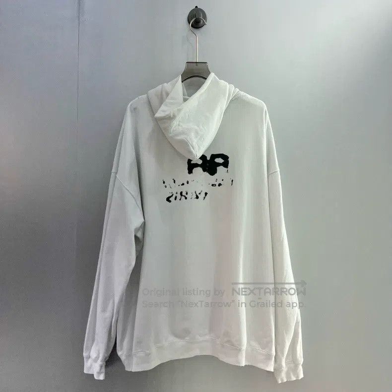 Balenciaga Balenciaga Double B Graffiti Hoodie Size US M / EU 48-50 / 2 - 2 Thumbnail