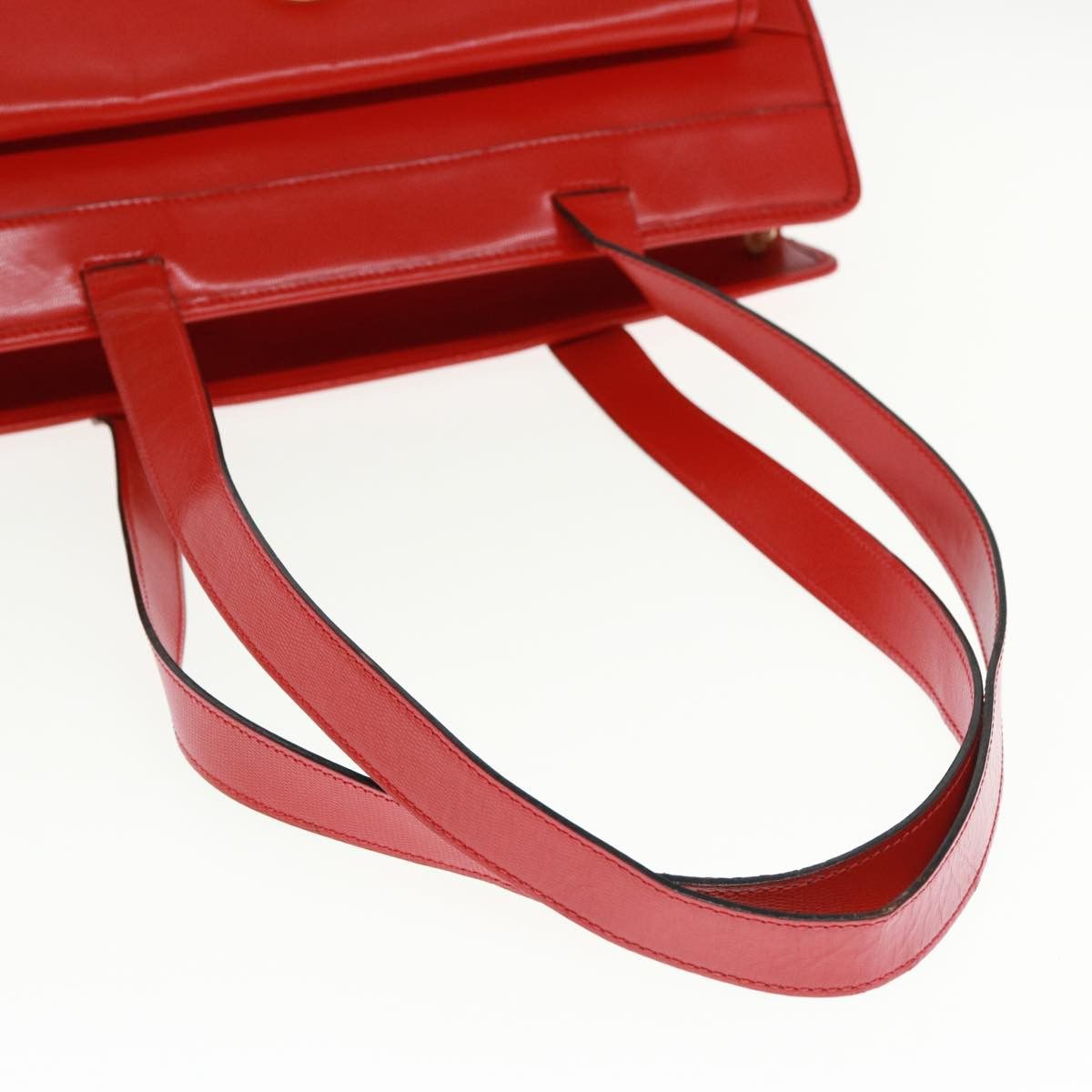 Celine CELINE Shoulder Bag Leather Red Size ONE SIZE - 7 Thumbnail