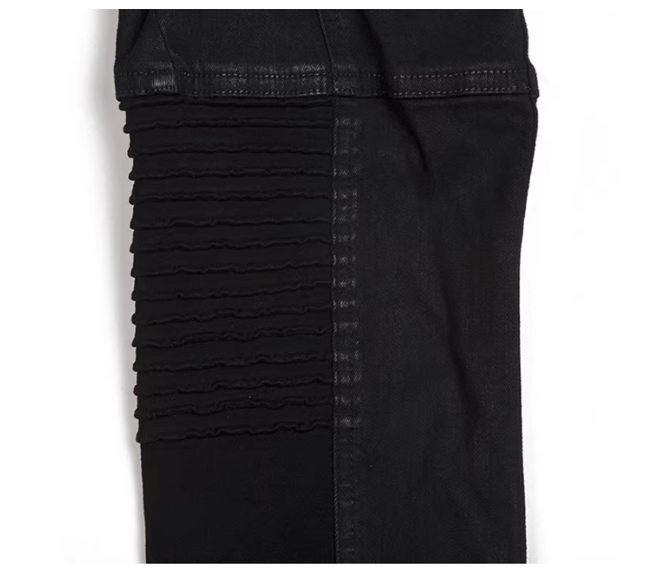 Rick Owens Drkshdw Rick Owens Men's Black Coated Cargo Skinny Jeans Size US 28 / EU 44 - 4 Thumbnail