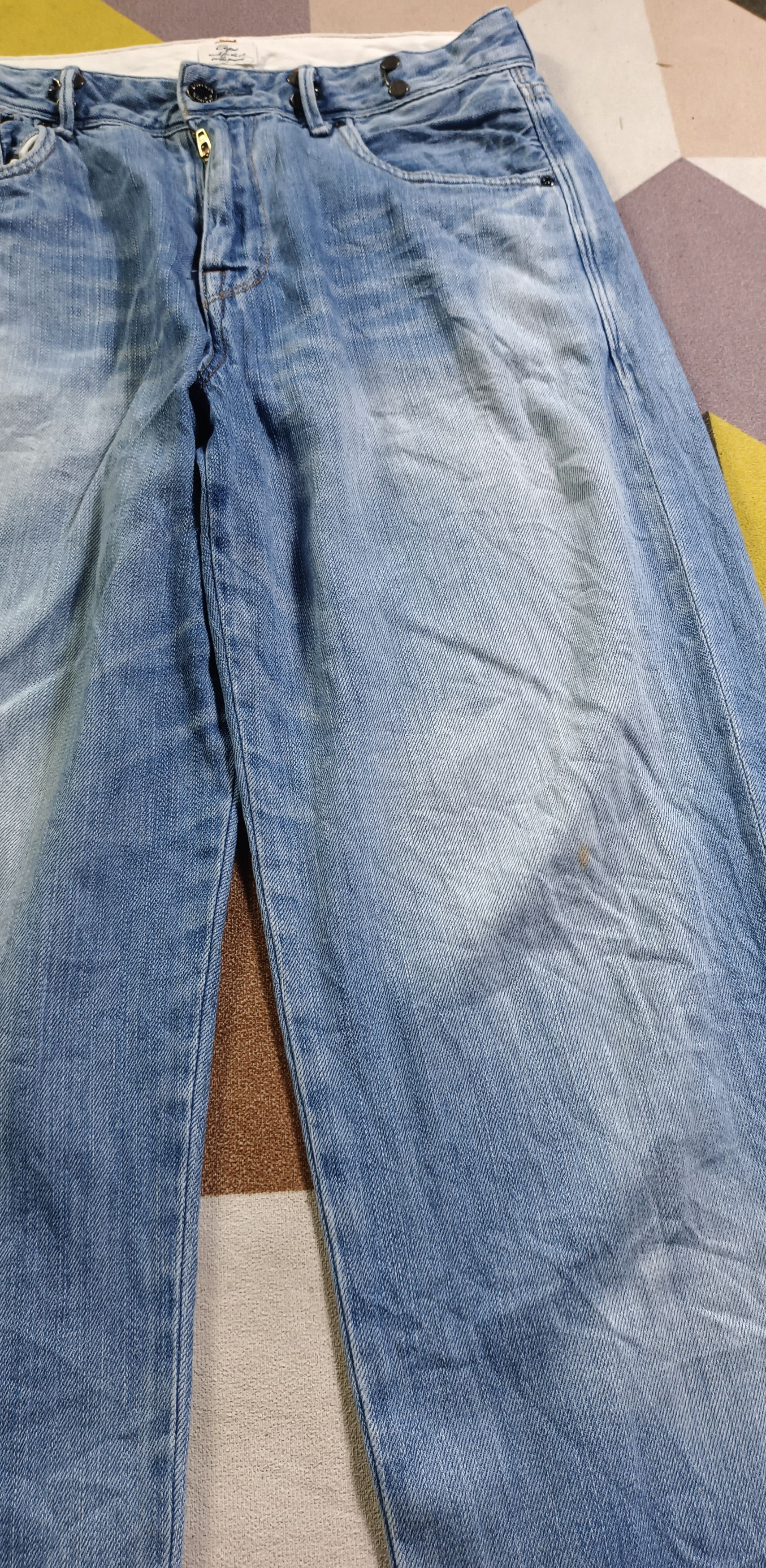 Japanese Brand CEPO Union Made Straight Denim Size US 30 / EU 46 - 3 Thumbnail
