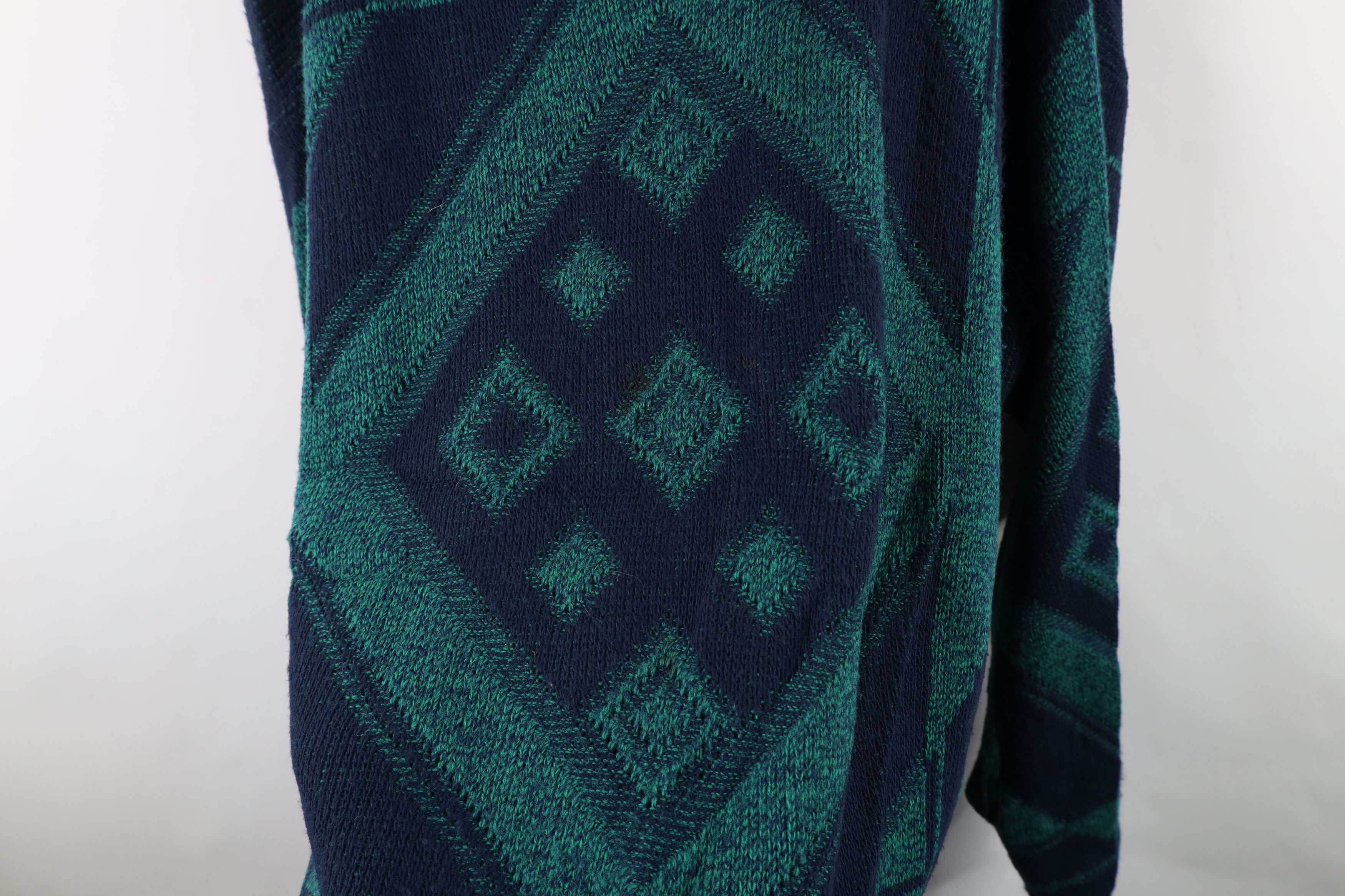 Vintage Vintage 90s Streetwear Southwestern Geometric Sweater USA Size US XXL / EU 58 / 5 - 5 Thumbnail