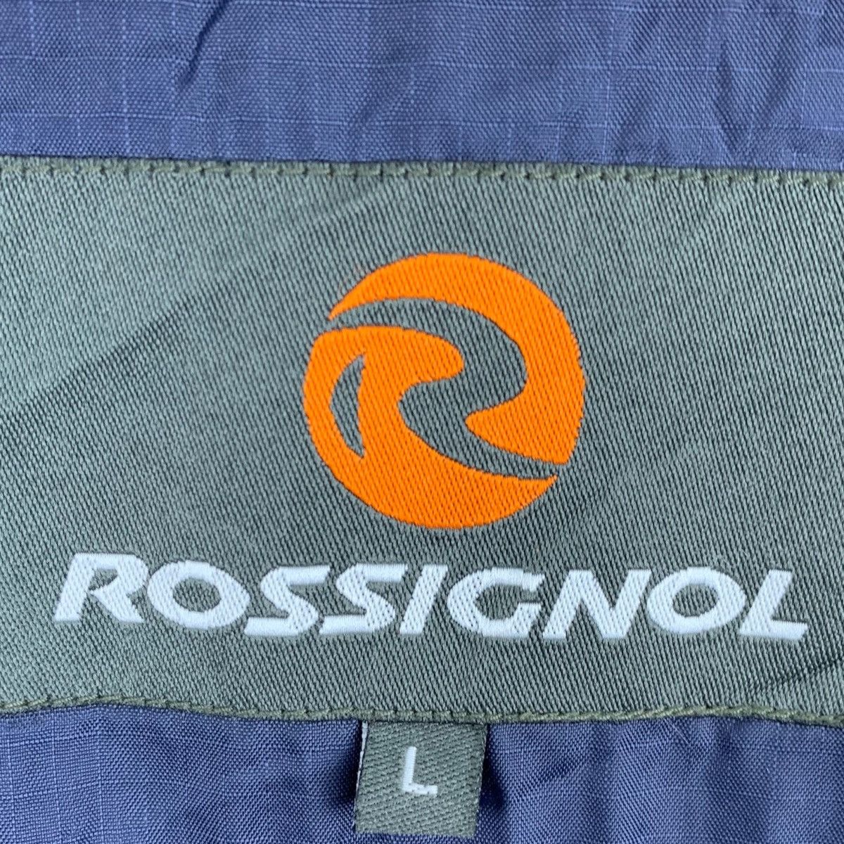 Vintage Vintage ROSSIGNOL Motorsport Racing Zipper Windbreaker Size US L / EU 52-54 / 3 - 7 Thumbnail