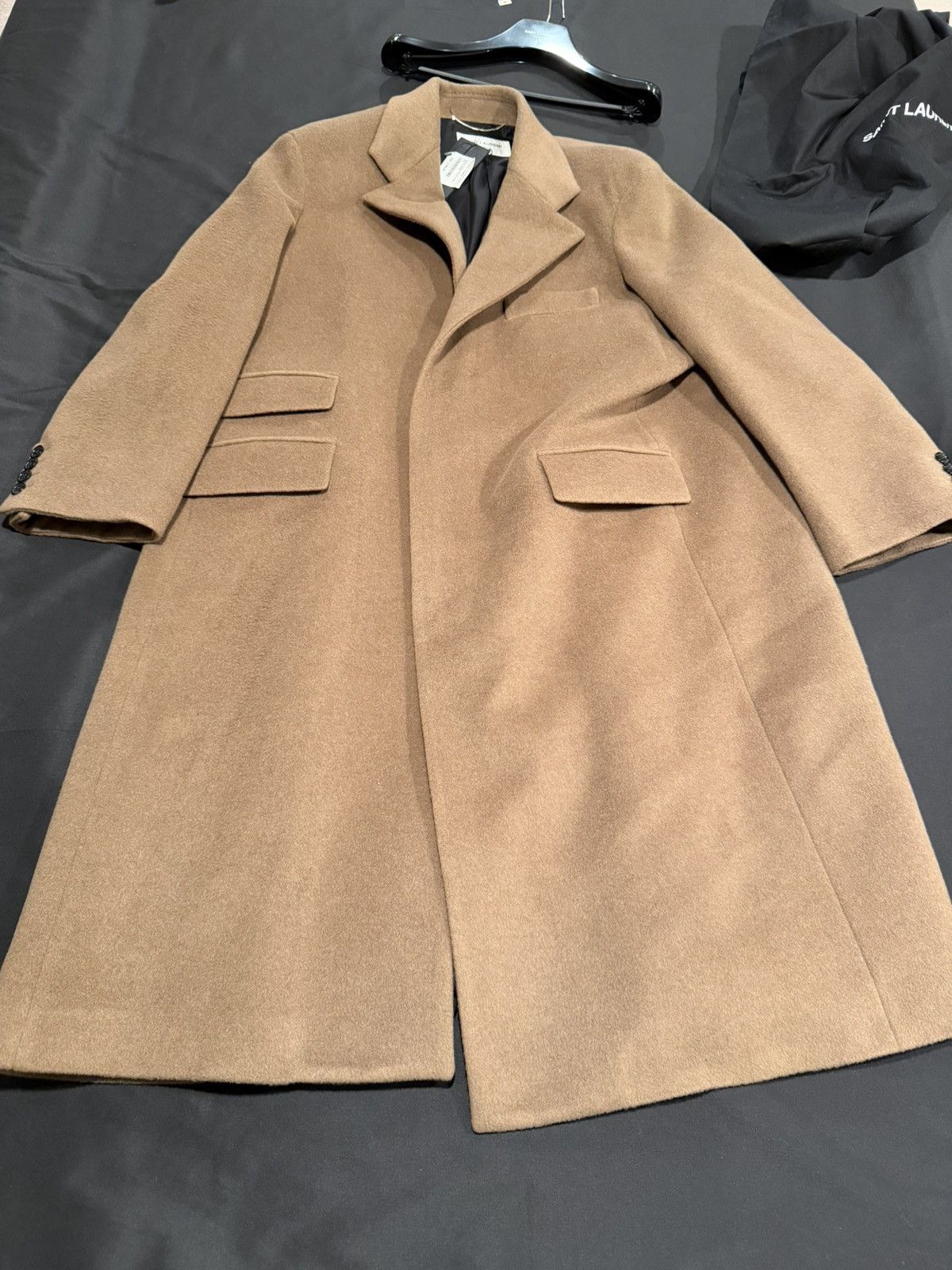Saint Laurent Paris Saint laurent mens oversized coat $5400 Size US XL / EU 56 / 4 - 2 Thumbnail