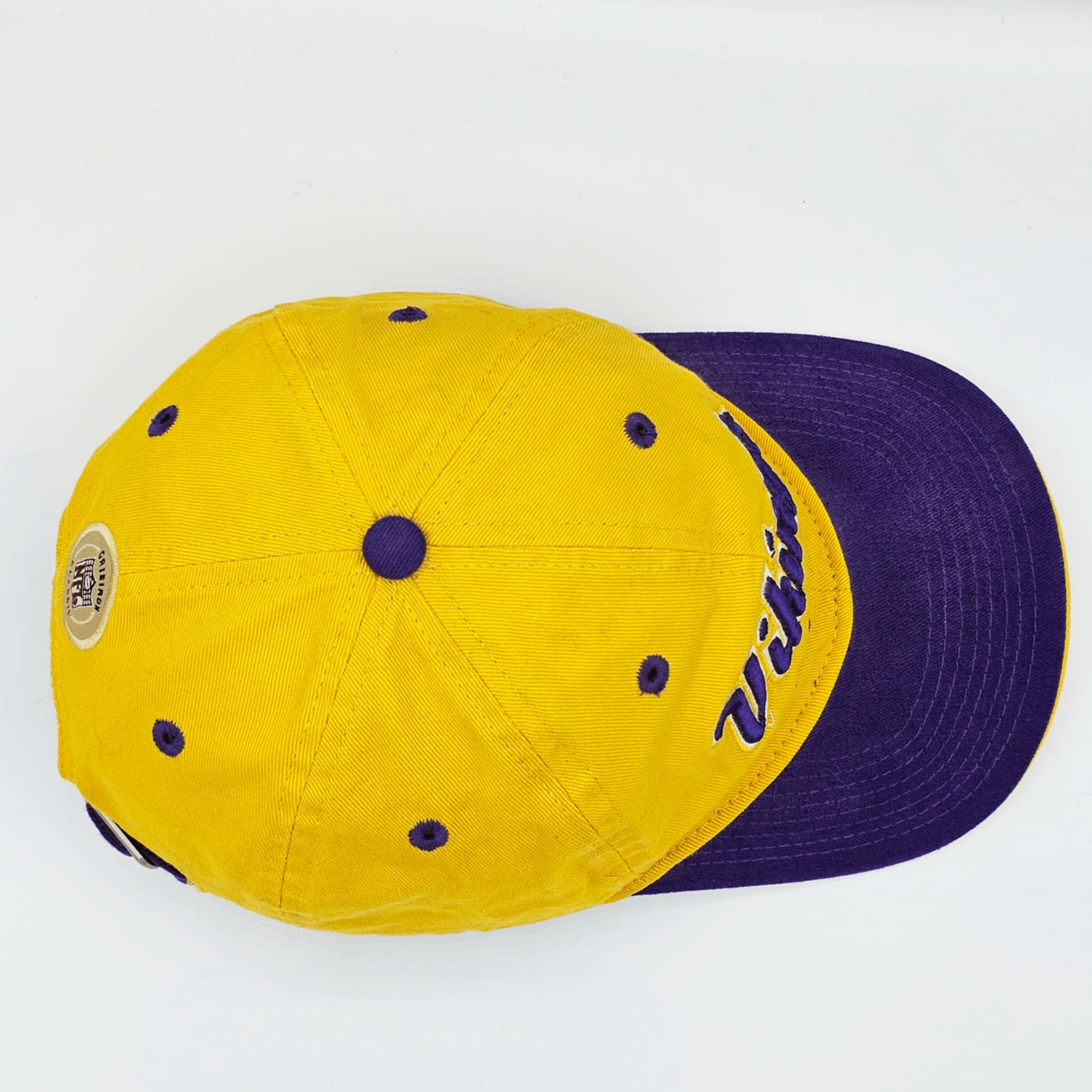 NFL × Reebok × Vintage Minnesota Vikings Vintage Reebok Gridiron Classics Dad Hat Size ONE SIZE - 4 Thumbnail
