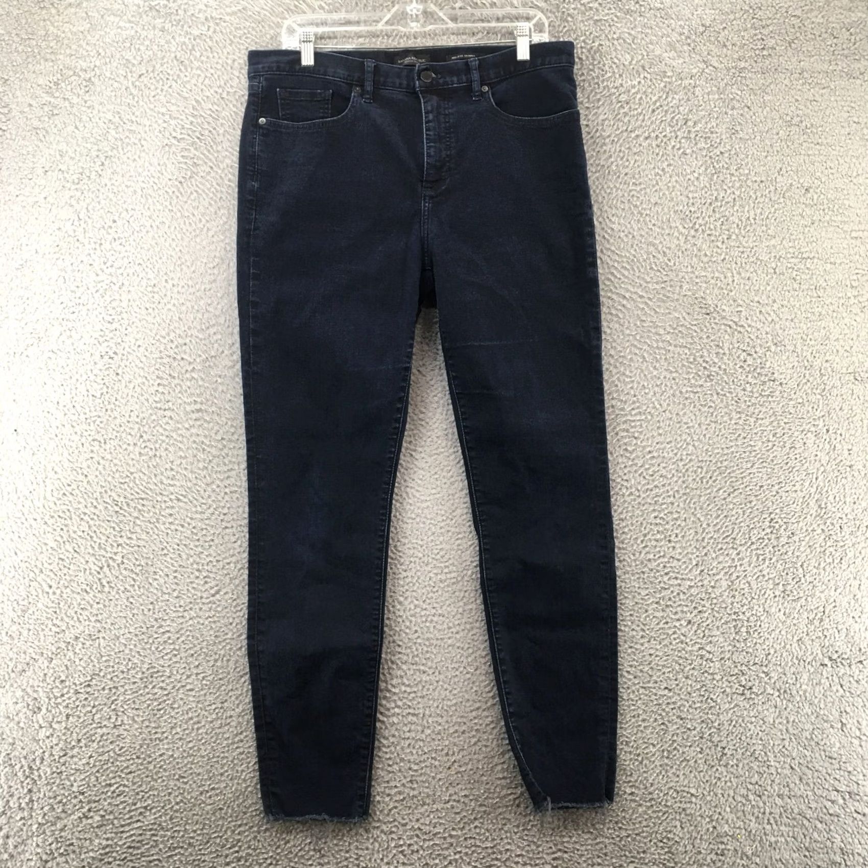 Banana Republic Banana Republic Jeans Womens 32 Regular Skinny Blue Denim Shirt No? Size 24" / US 00 / IT 34 - 2 Thumbnail