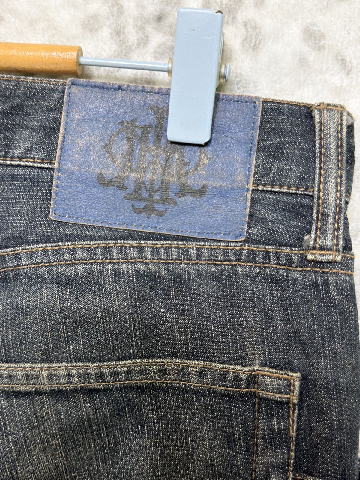 Japanese Brand × Vintage Vintage PPFM Bondage Short Denim Pants Size US 31 - 12 Thumbnail