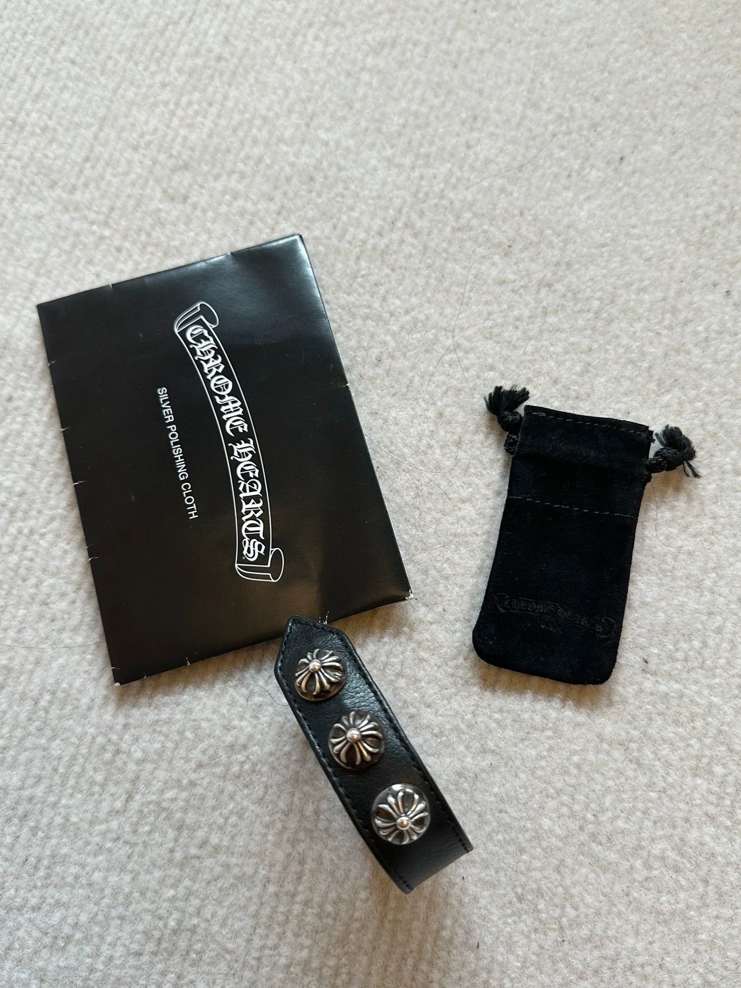 Chrome Hearts Chrome Hearts 3BTN Cross 3-Silver Bracelet Size ONE SIZE - 4 Thumbnail