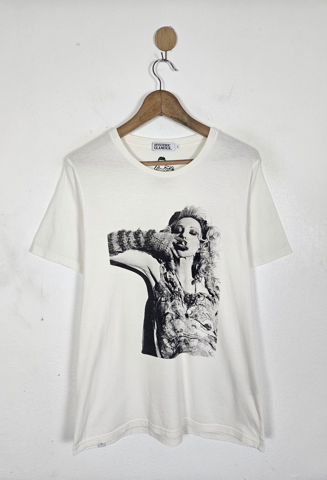 Hysteric Glamour Hysteric Glamour Courtney Love Hole I Will be Swan shirt Size US L / EU 52-54 / 3 - 1 Thumbnail
