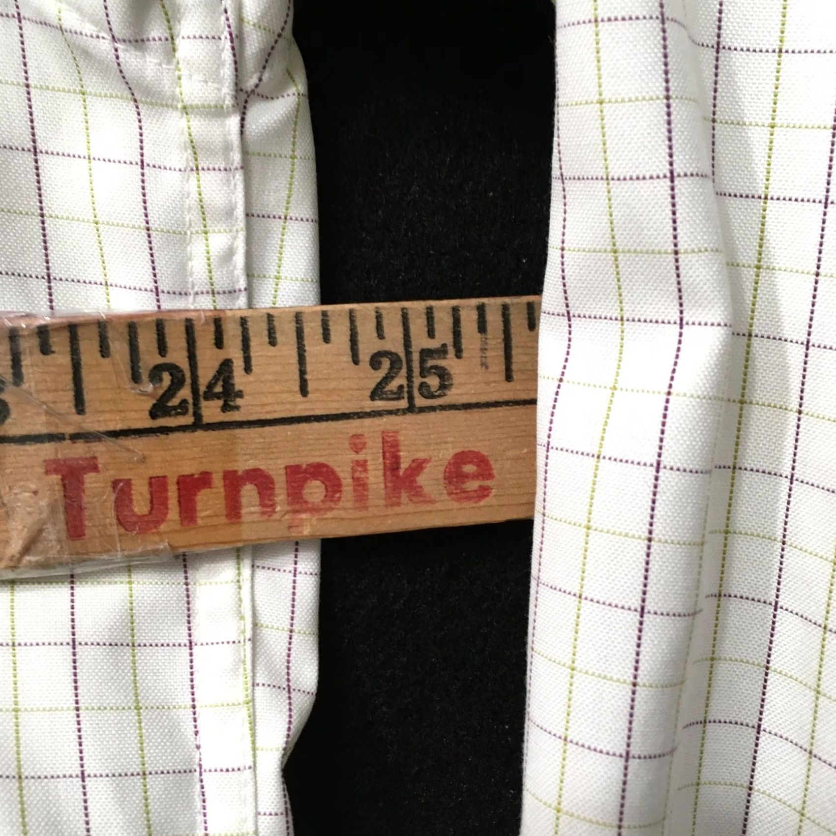 Tallia Vintage Italia 1958 Designer Shirt Men's LARGE WHITE CHECK Long Sleeve Size US L / EU 52-54 / 3 - 6 Thumbnail