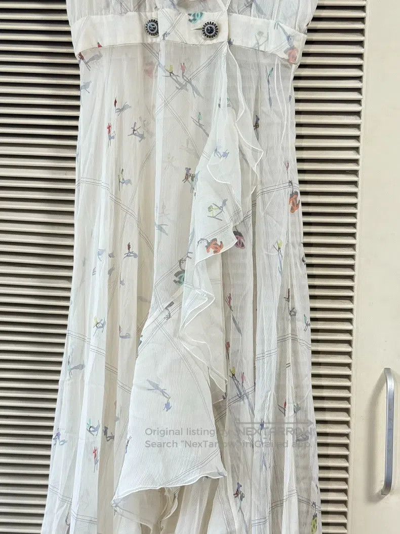 Chanel Chanel Fayet's farewell silk dress Size XS / US 0-2 / IT 36-38 - 4 Thumbnail