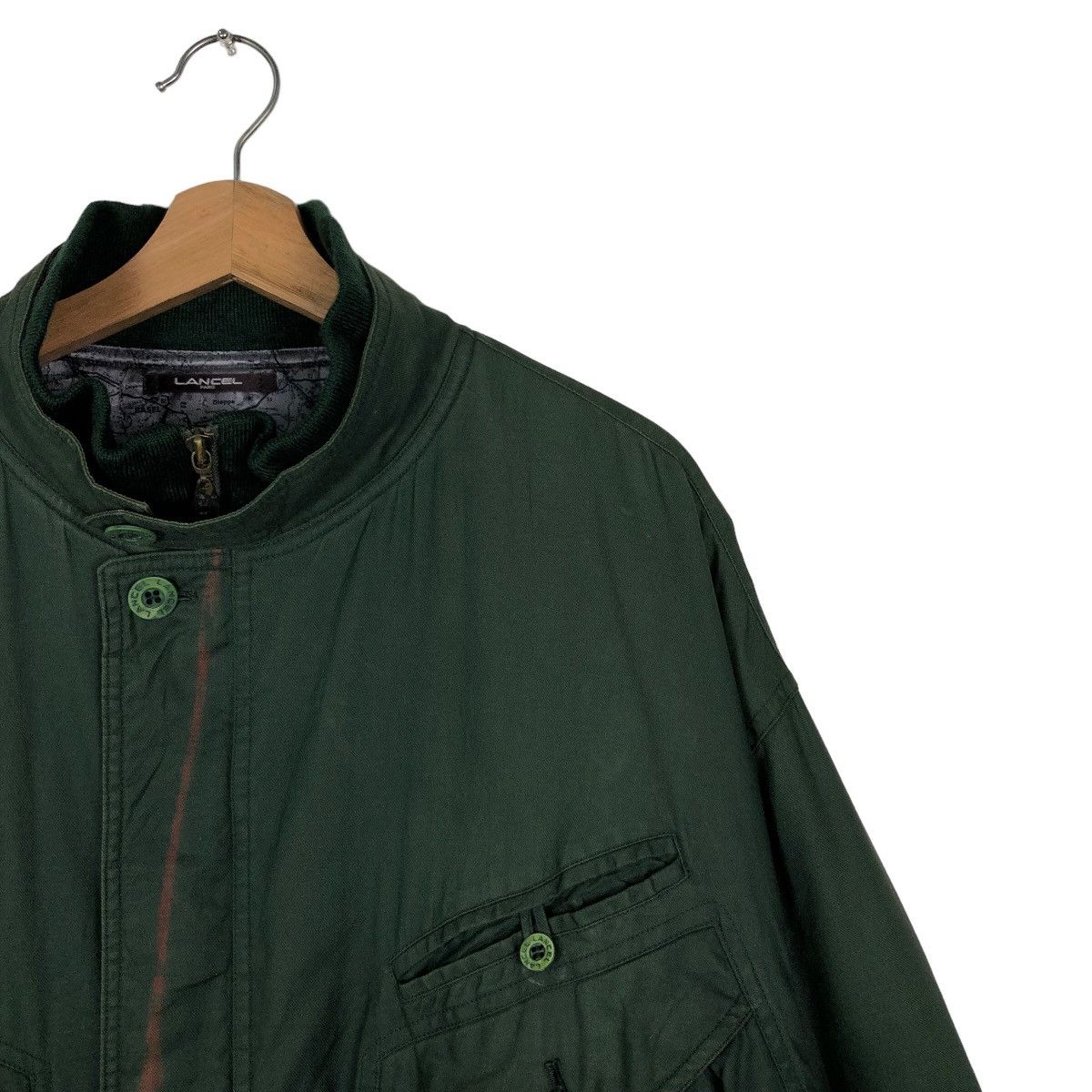 Japanese Brand 🔥Vintage Bomber Jacket Lancel Paris Size US L / EU 52-54 / 3 - 6 Thumbnail