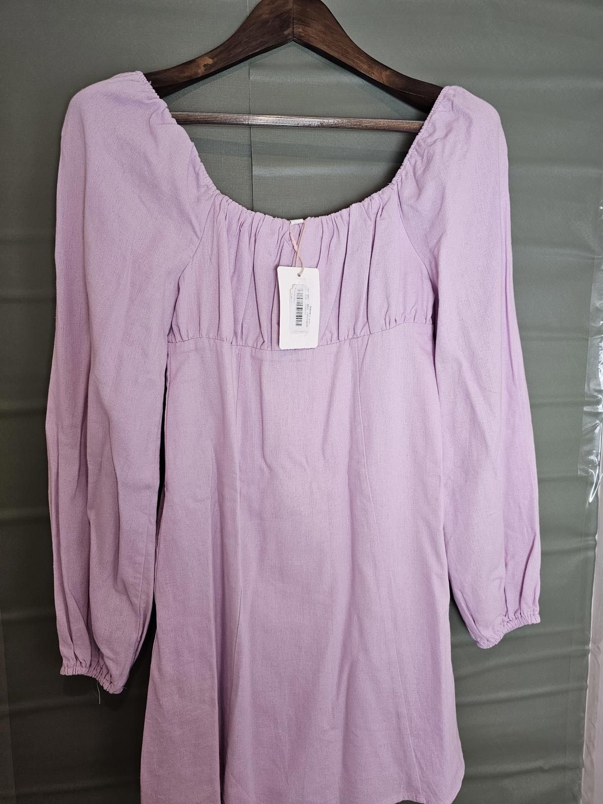 GB NWT GB Dress Purple Womens Size S Long Sleeve Size S / US 4 / IT 40 - 8 Thumbnail