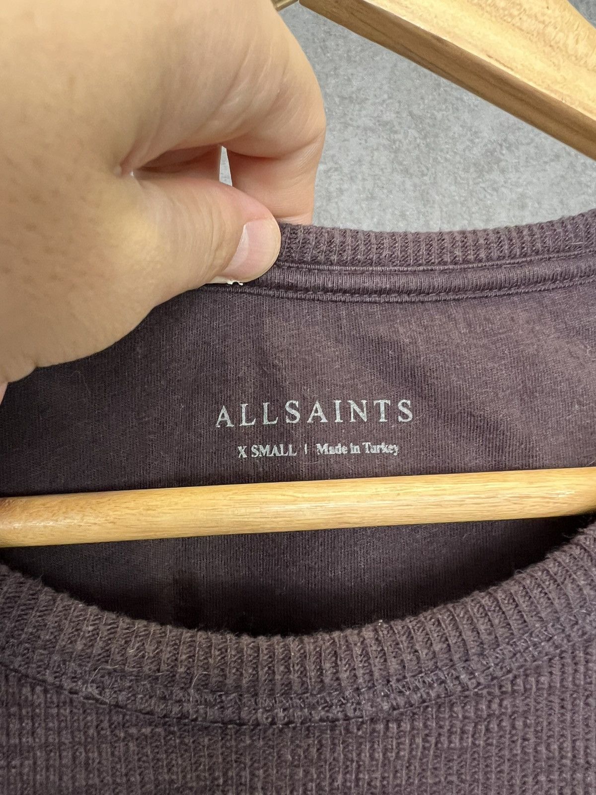 Allsaints Allsaints designer logo longsleeve Size US XS / EU 42 / 0 - 3 Thumbnail