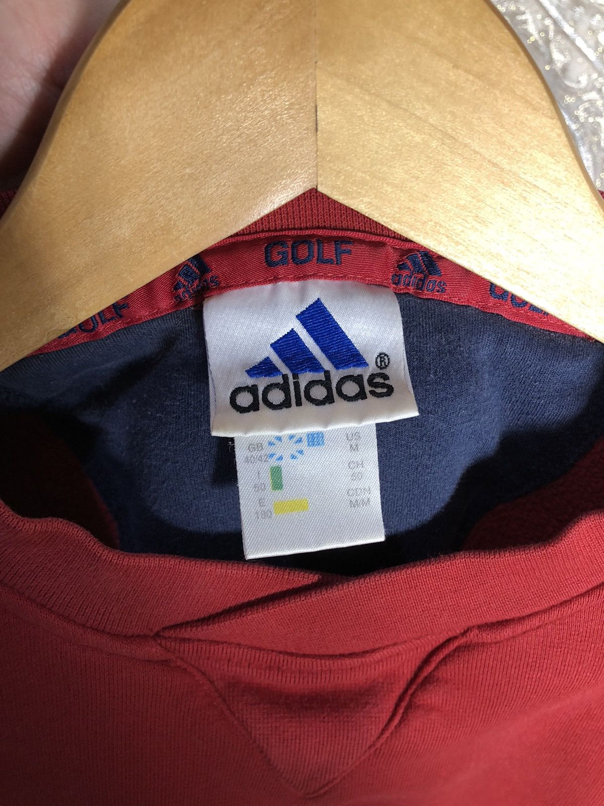 Adidas × Vintage VERY RARE ADIDAS EQUIPMENT GOLF SWEATSHIRT RETRO BIG LOGO Size US M / EU 48-50 / 2 - 4 Thumbnail
