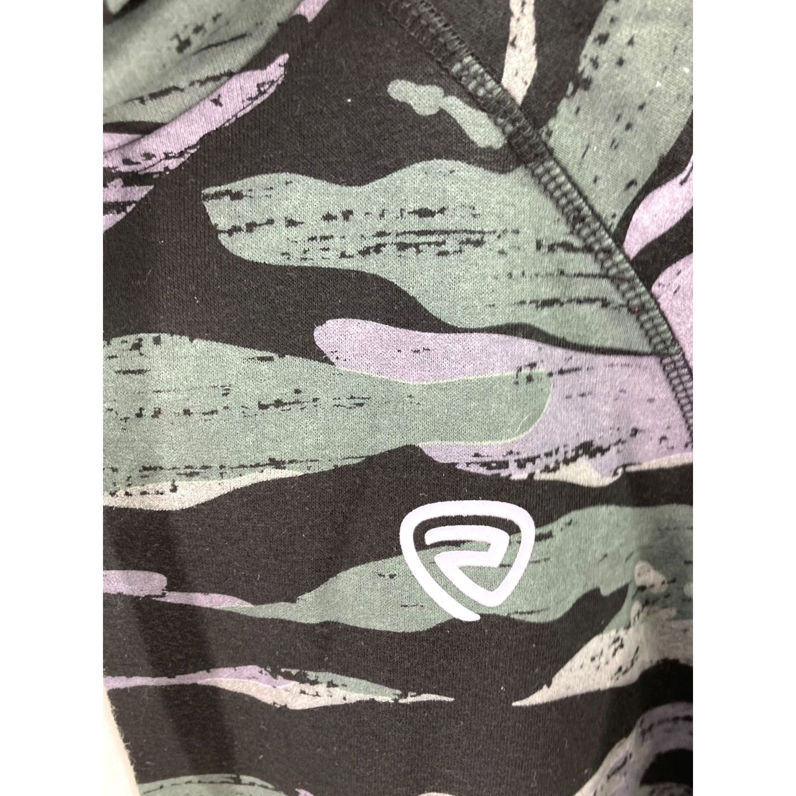 Denime Rock & Roll Denim Pullover Hooded Sweatshirt Mens M Multicolor Camo Western Cowboy Drawstring Size US M / EU 48-50 / 2 - 6 Thumbnail