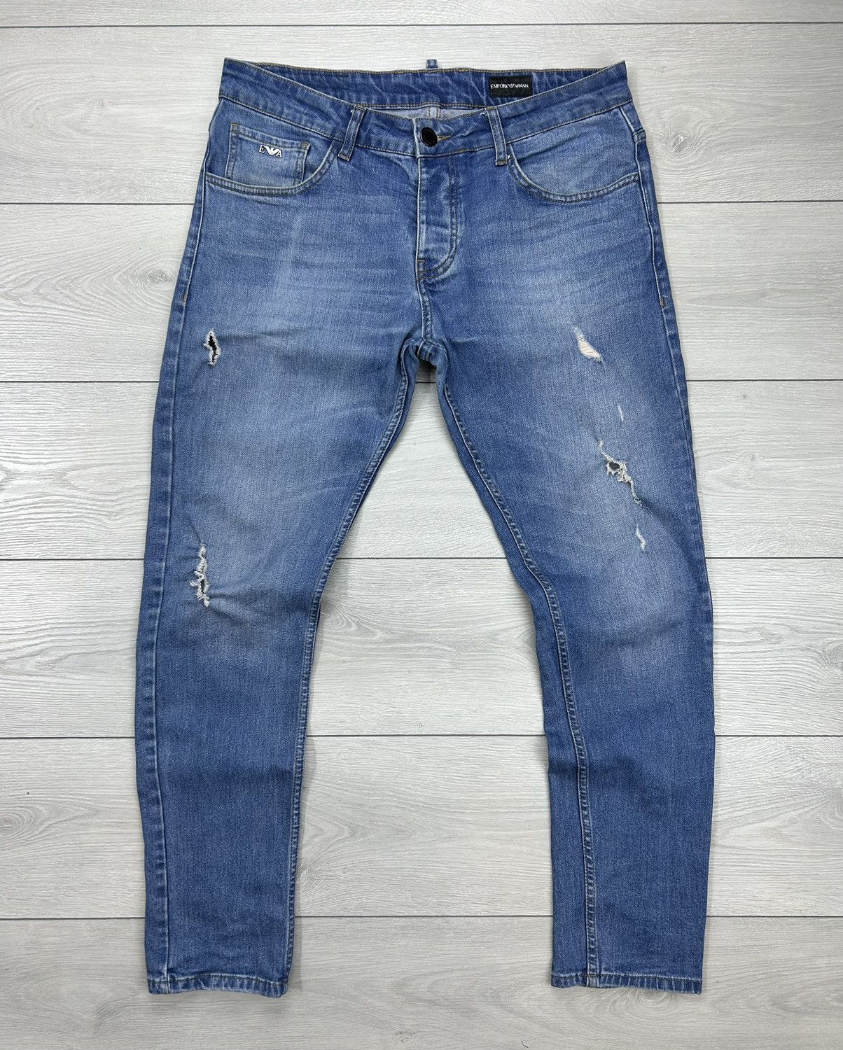 Emporio Armani Emporio Armani Slim Fit denim jeans size 34 Size US 34 / EU 50 - 2 Thumbnail