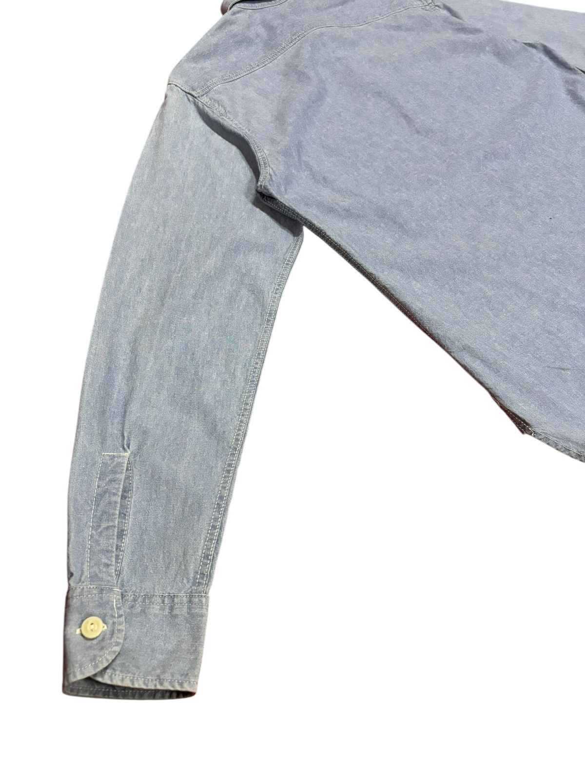 Oshkosh Vintage Oshkosh Faded Button Up Denim Size US S / EU 44-46 / 1 - 7 Thumbnail