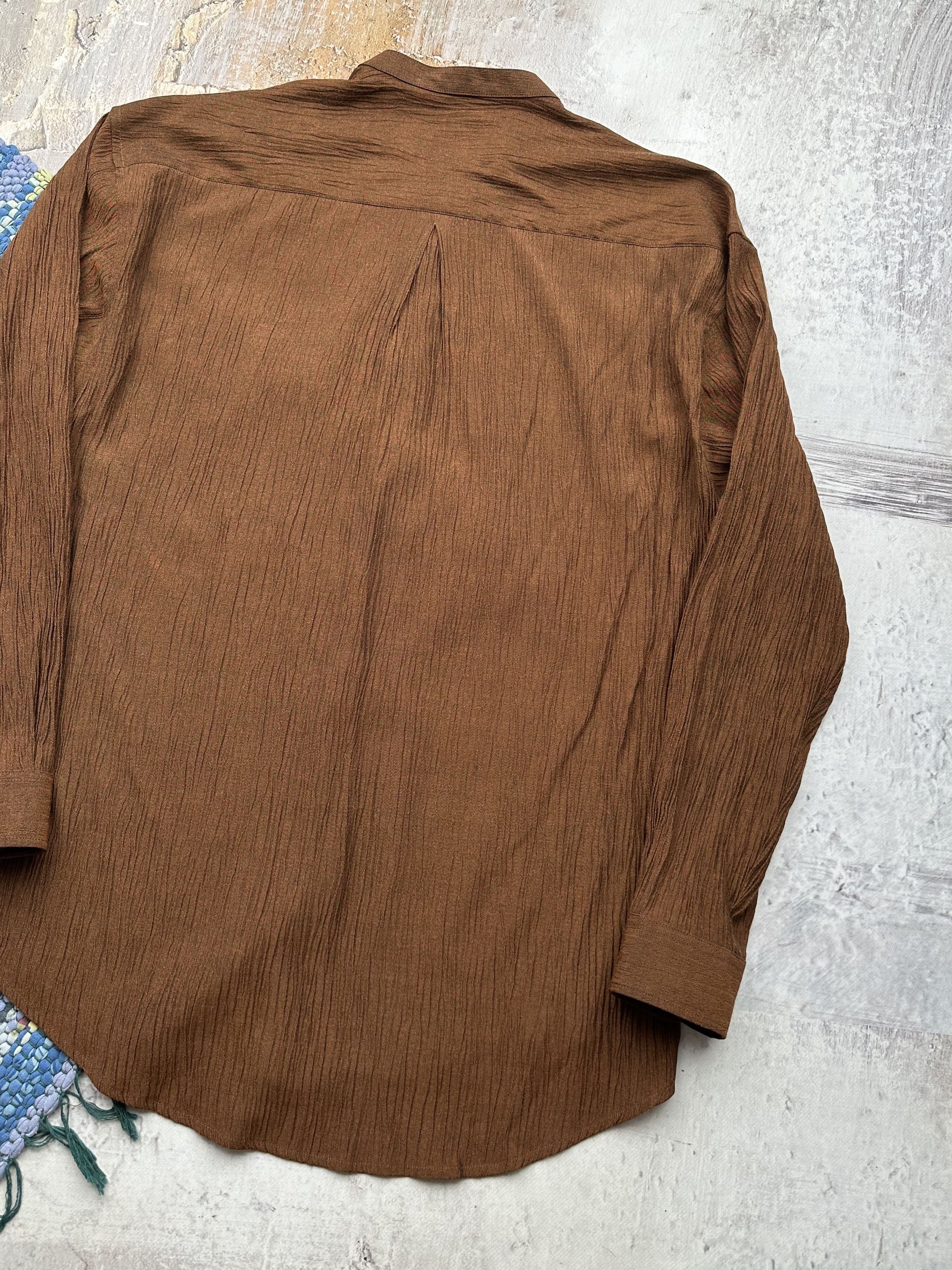 Vintage Vintage Pleated Shirt A507(56) Size US S / EU 44-46 / 1 - 7 Thumbnail