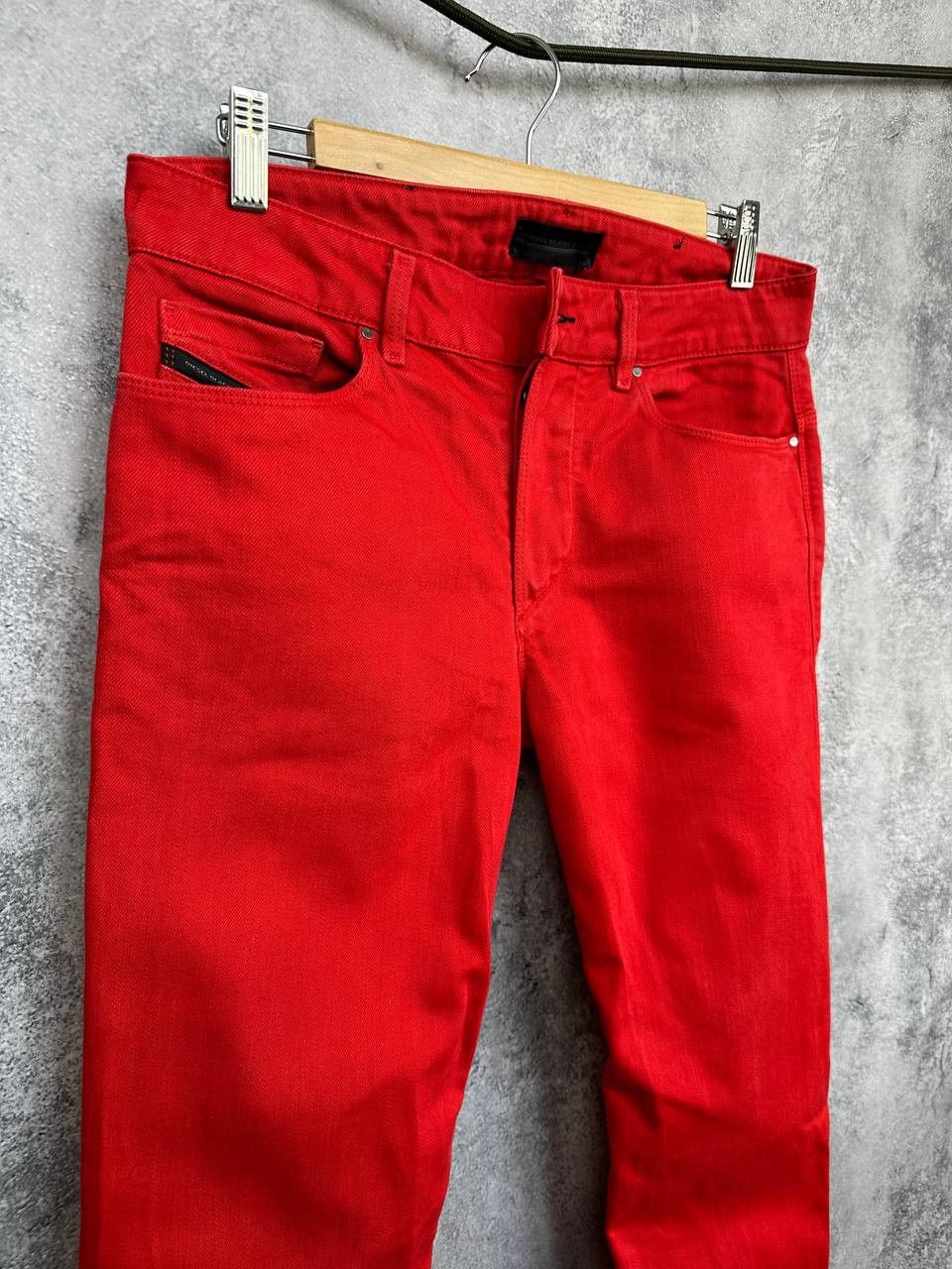 Diesel Black Gold Diesel Black Gold Type-241 Red Skinny Jeans Stretch Denim Size US 28 / EU 44 - 3 Thumbnail