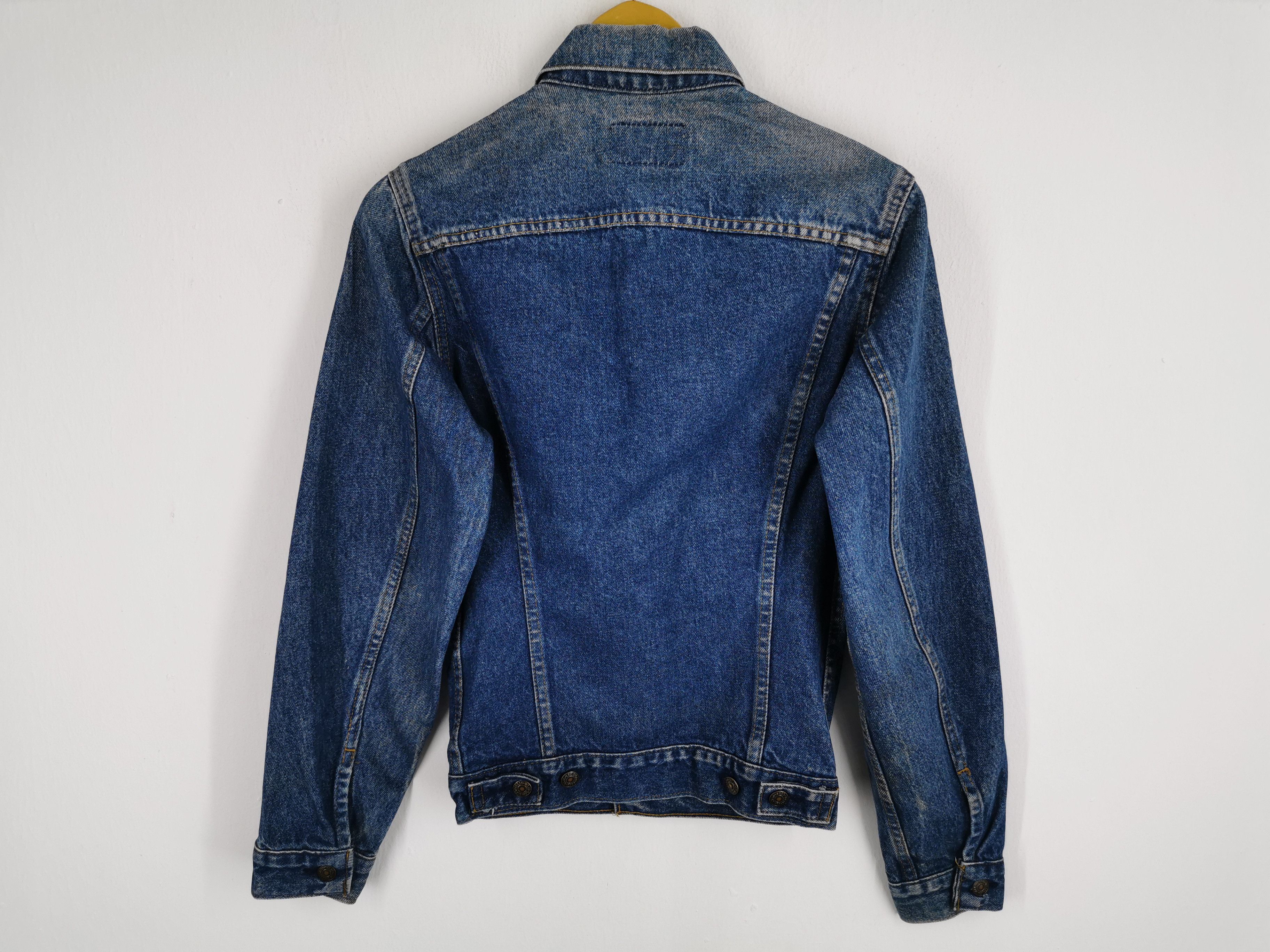 Distressed Vintage 80s Levis 71506-0216 Trucker Denim