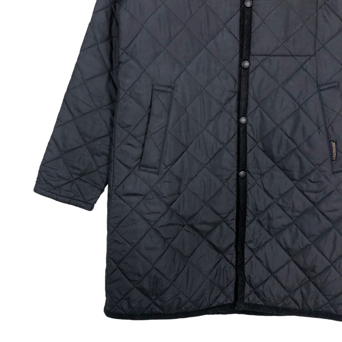 Japanese Brand 🔥Vintage Long Jacket Button Lavenham England Quilted Design Size US M / EU 48-50 / 2 - 4 Thumbnail