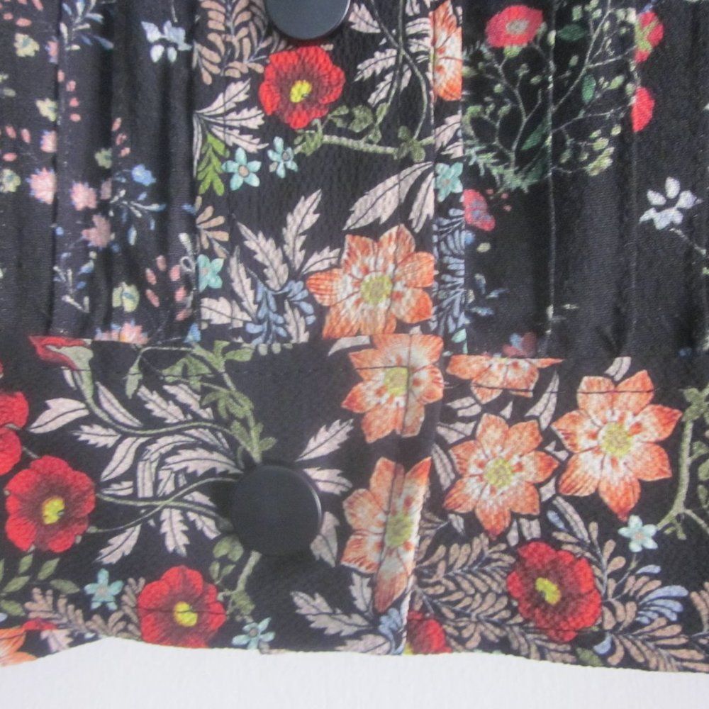 Zara Zara Shirt Jacket Cropped Snap Front Top XS Size XS / US 0-2 / IT 36-38 - 10 Thumbnail
