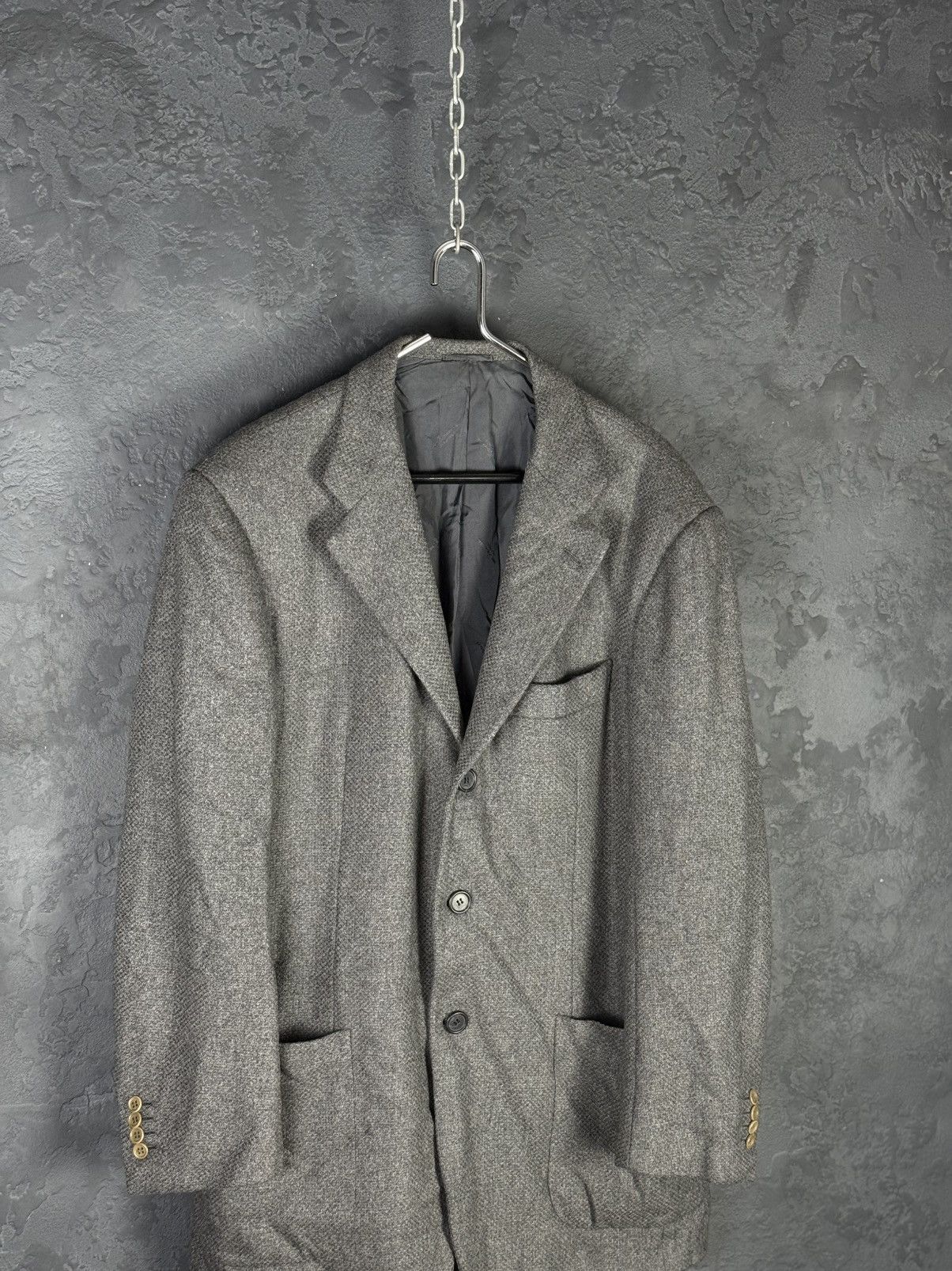 Kiton KITON Napoli Men’s Blazer Jacket 100% Cashmere Italy Size54 Size 54R - 6 Thumbnail