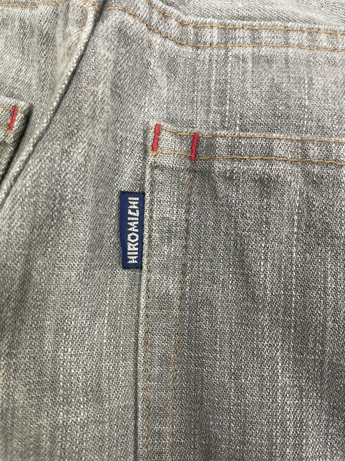 Japanese Brand Hiromichi Nakano Japan Flare Jeans Size US 32 / EU 48 - 10 Thumbnail