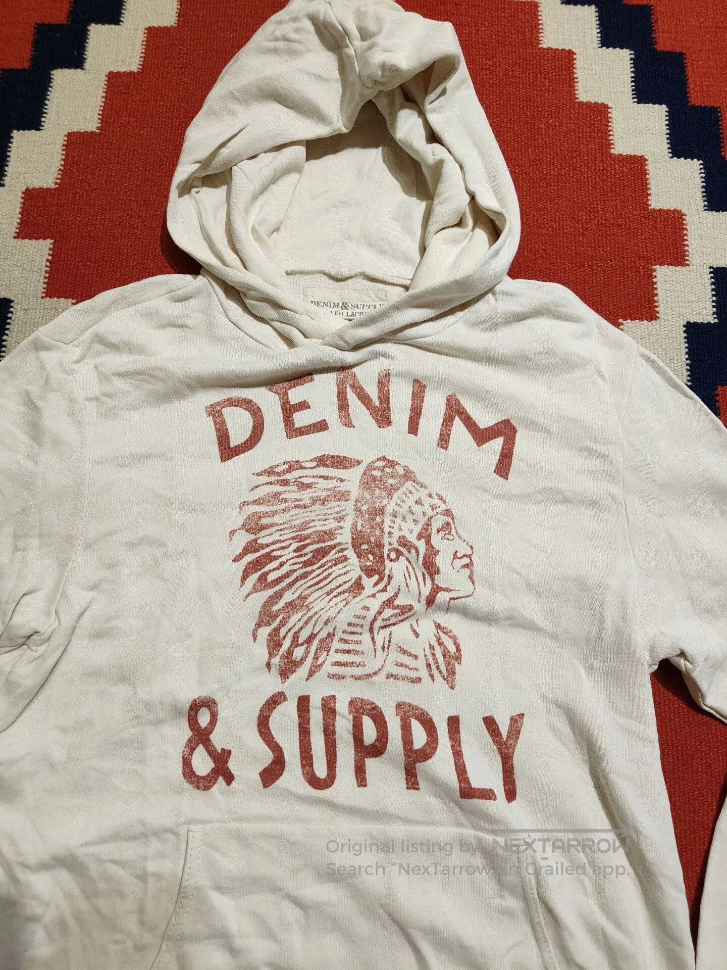 Denim & Supply Ralph Lauren Indian Hooded Sweatshirt by Ralph Lauren. Size US M / EU 48-50 / 2 - 2 Thumbnail