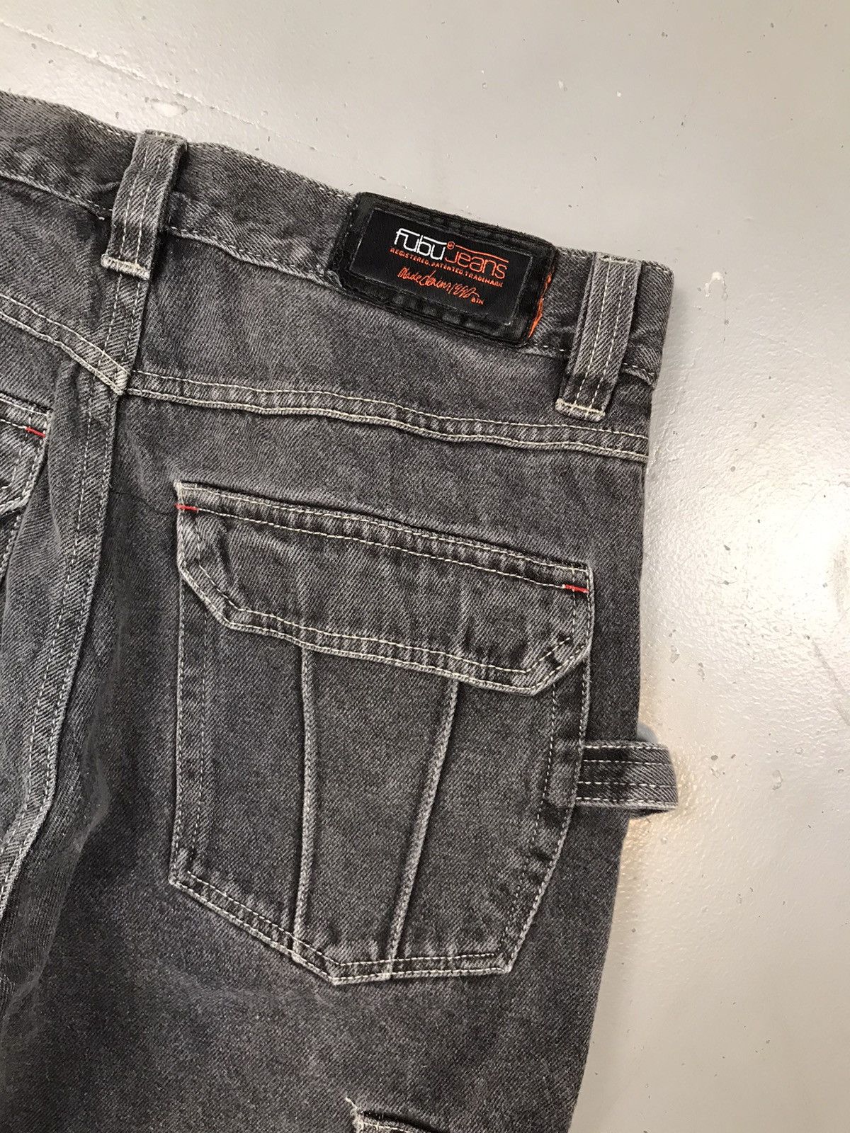 Fubu × Vintage Rare vintage Fubu the collection loose fit cargo denim Size US 32 / EU 48 - 11 Thumbnail
