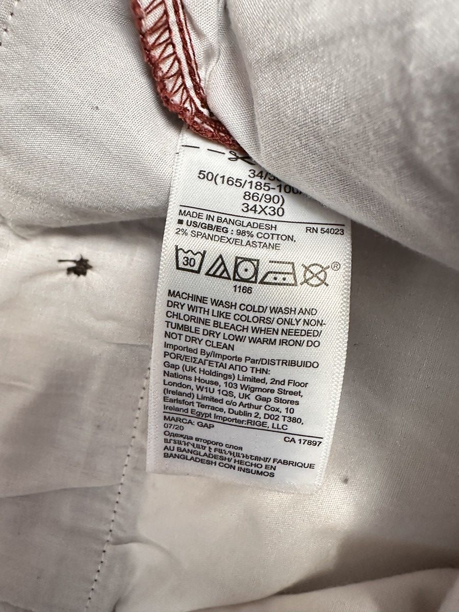 Dockers Dockers cream classic fit chino pants, Size 40/30 Size US 40 / EU 56 - 8 Thumbnail