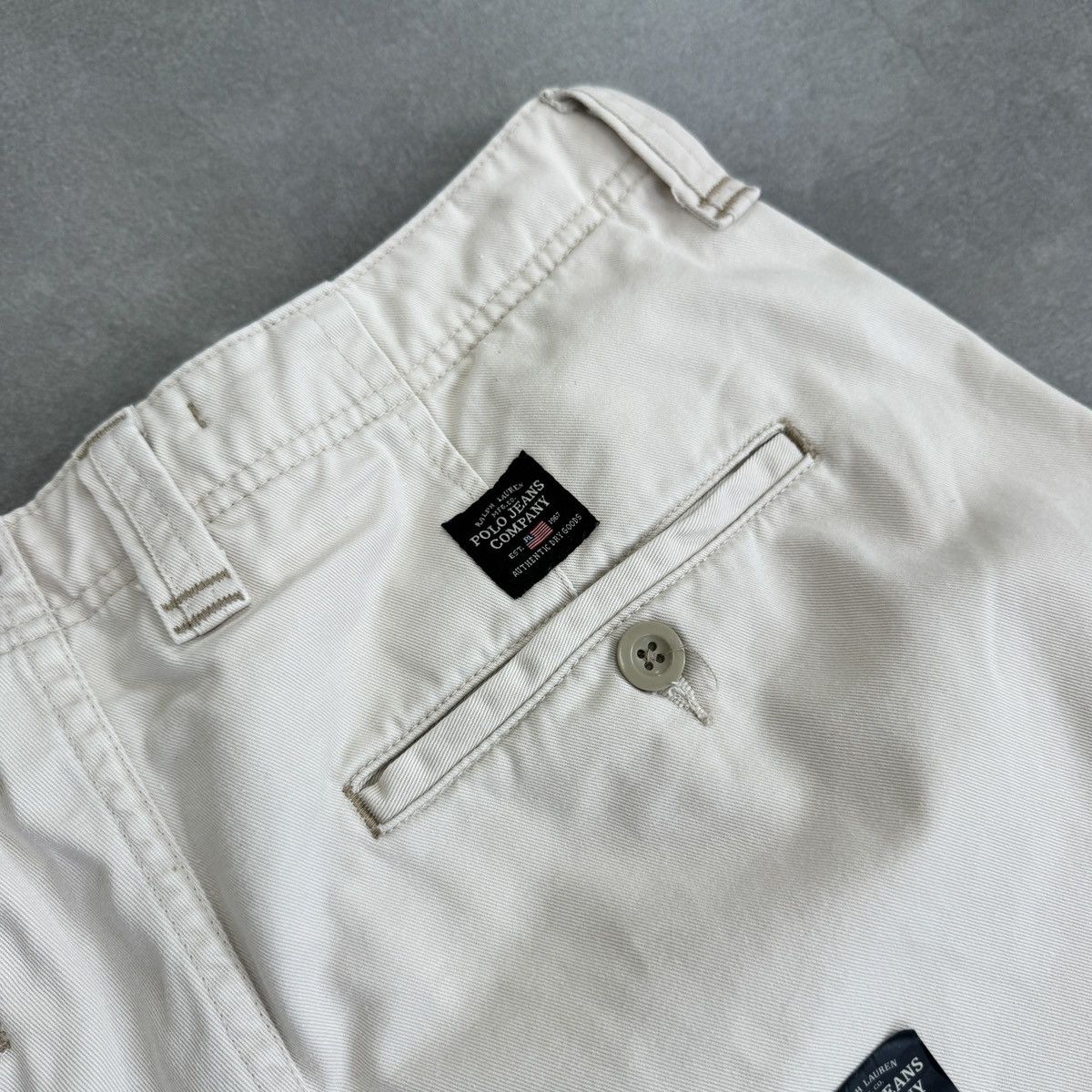 Polo Ralph Lauren Polo Jeans Company Ralph Lauren Cargo Baggy Shorts Size 34 Size US 34 / EU 50 - 22 Thumbnail