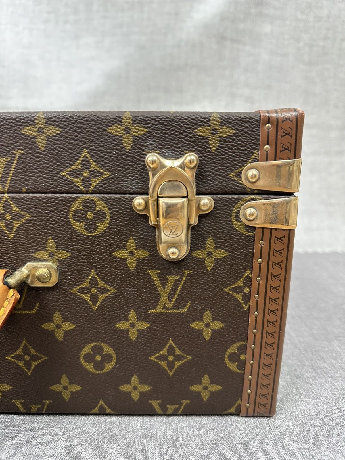 Louis Vuitton Louis Vuitton President Monogram Briefcase Trunk Vintage Size ONE SIZE - 4 Thumbnail