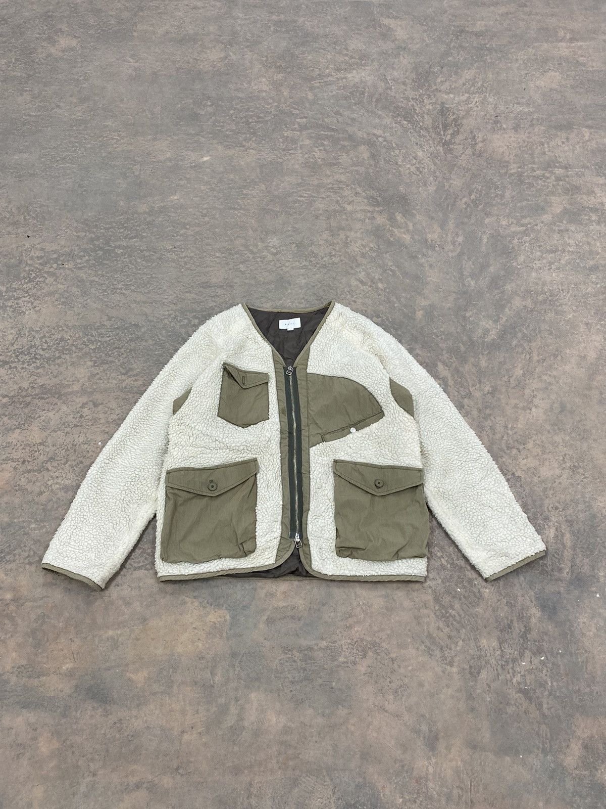 Japanese Brand PATI JAPAN TACTICAL CARDIGAN MILITARY 90s ISSEY JUNYA CDG Size US L / EU 52-54 / 3 - 2 Thumbnail