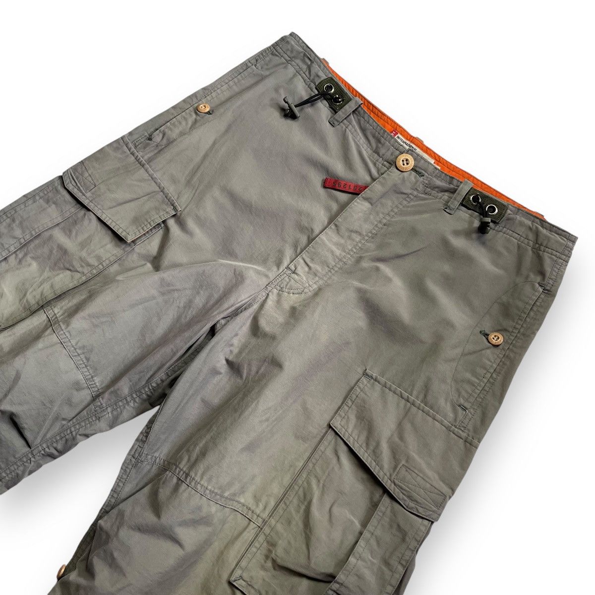 20471120 🇯🇵 291295 = HOMME 3 WAYS NYLON PARACHUTE CARGO PANTS Size US 34 / EU 50 - 6 Thumbnail