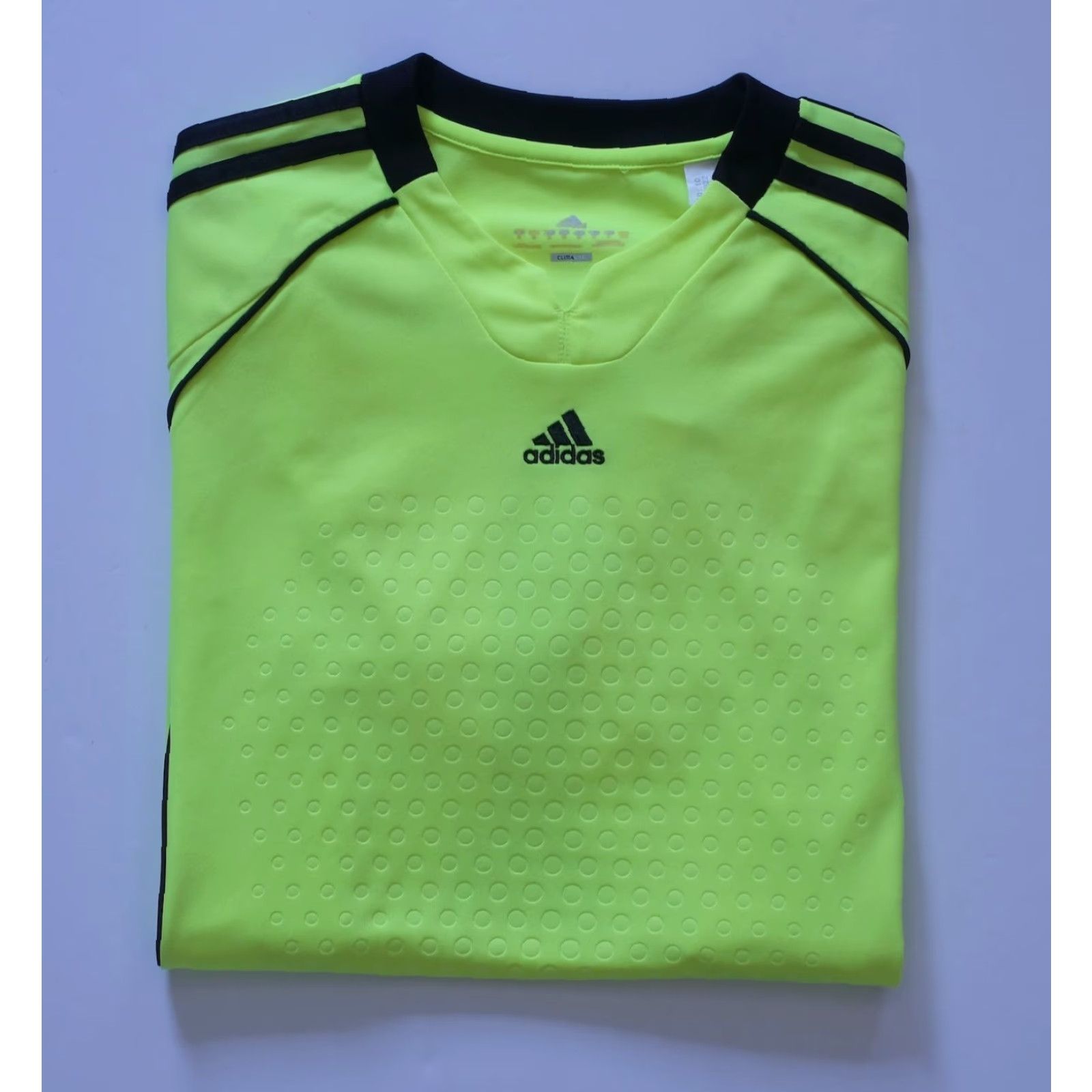 Adidas VINTAGE adidas Soccer Jersey Shirt M Mens Yellow 90s VTG Y2K Retro Activewear Soccer Kit 20" Pit to Pit 28" Length Size US M / EU 48-50 / 2 - 5 Thumbnail