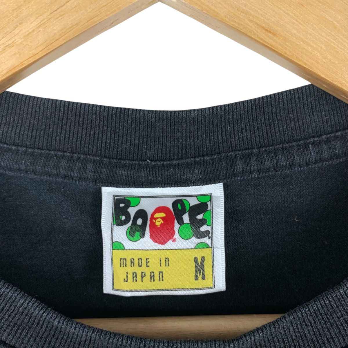 Bape Vintage A Bathing Ape (BAPE) Martini Glass Baby Milo Tee Size US M / EU 48-50 / 2 - 3 Thumbnail
