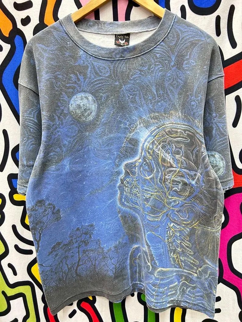 Vintage Vintage 2000s Tool Band Alex Grey Artist tshirt size XL Size US XL / EU 56 / 4 - 2 Thumbnail