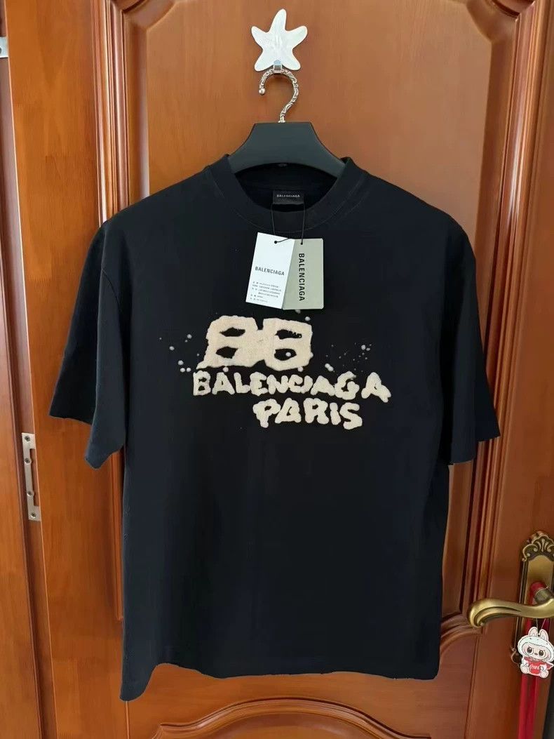 Balenciaga Balenciaga Ink-splashing short sleeve Size US XS / EU 42 / 0 - 1 Thumbnail