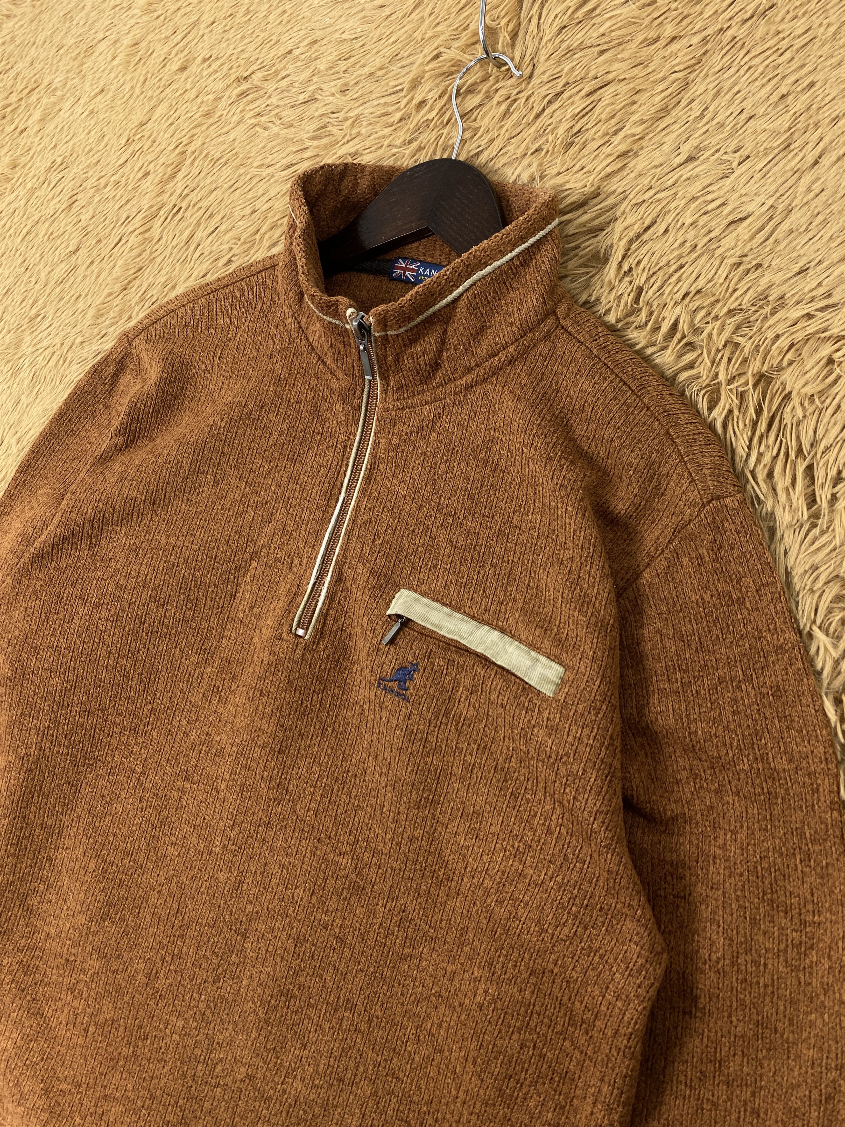 Kangol Vintage Kangol Half Zipper Knitwear PS0092 Size US S / EU 44-46 / 1 - 2 Thumbnail