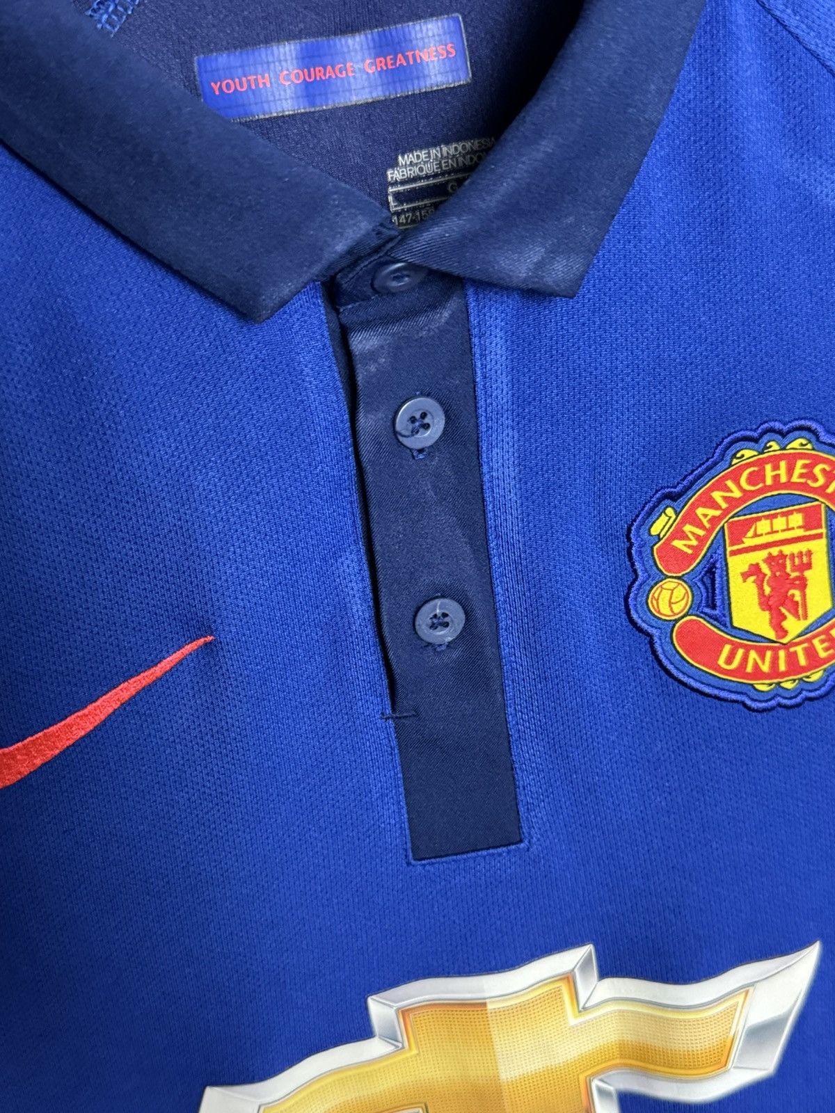 Nike KIDS Manchester United 14/15 Third Di Maria Football Jersey Size US XS / EU 42 / 0 - 11 Thumbnail