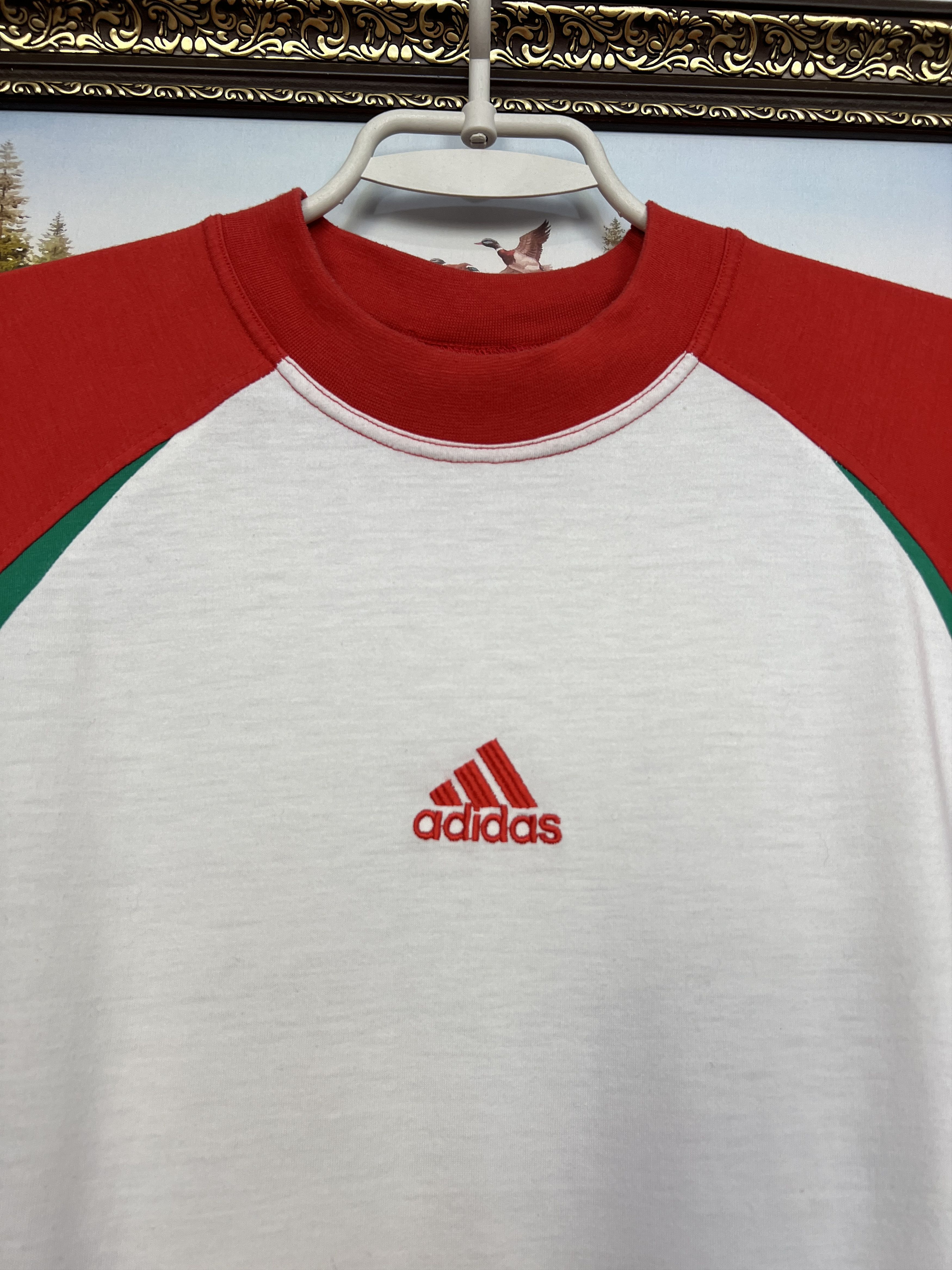 Adidas Vintage 90's Hungary Football Train Polo Shirt Soccer Jersey Size US L / EU 52-54 / 3 - 3 Thumbnail