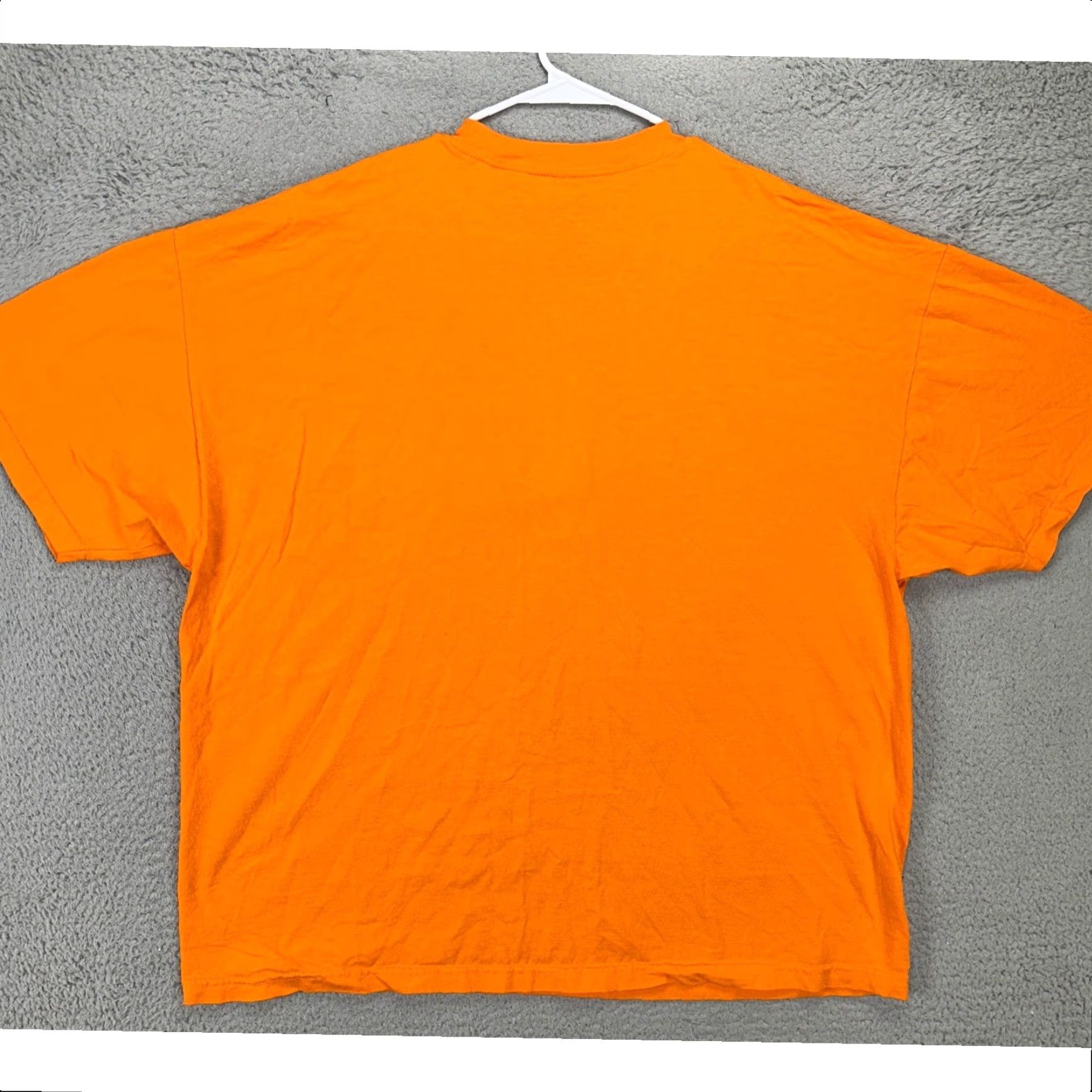 FRED Flintstones Mens T-Shirt 3XL Orange Short Sleeve Crew Neck Graphic Print Breathing Cotton Size US XXL / EU 58 / 5 - 3 Thumbnail