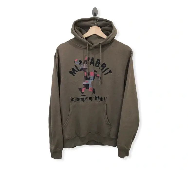 image of Cartoon Network x Vintage Moven Pick Mig Rabbit Big Logo Hoodies, Men's (Size Medium)